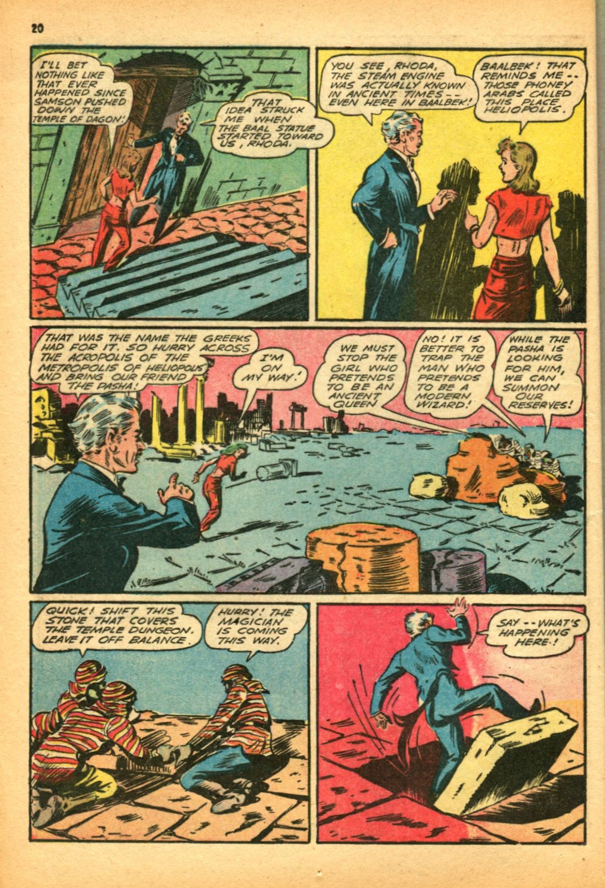 Read online Super-Magician Comics comic -  Issue #12 - 20