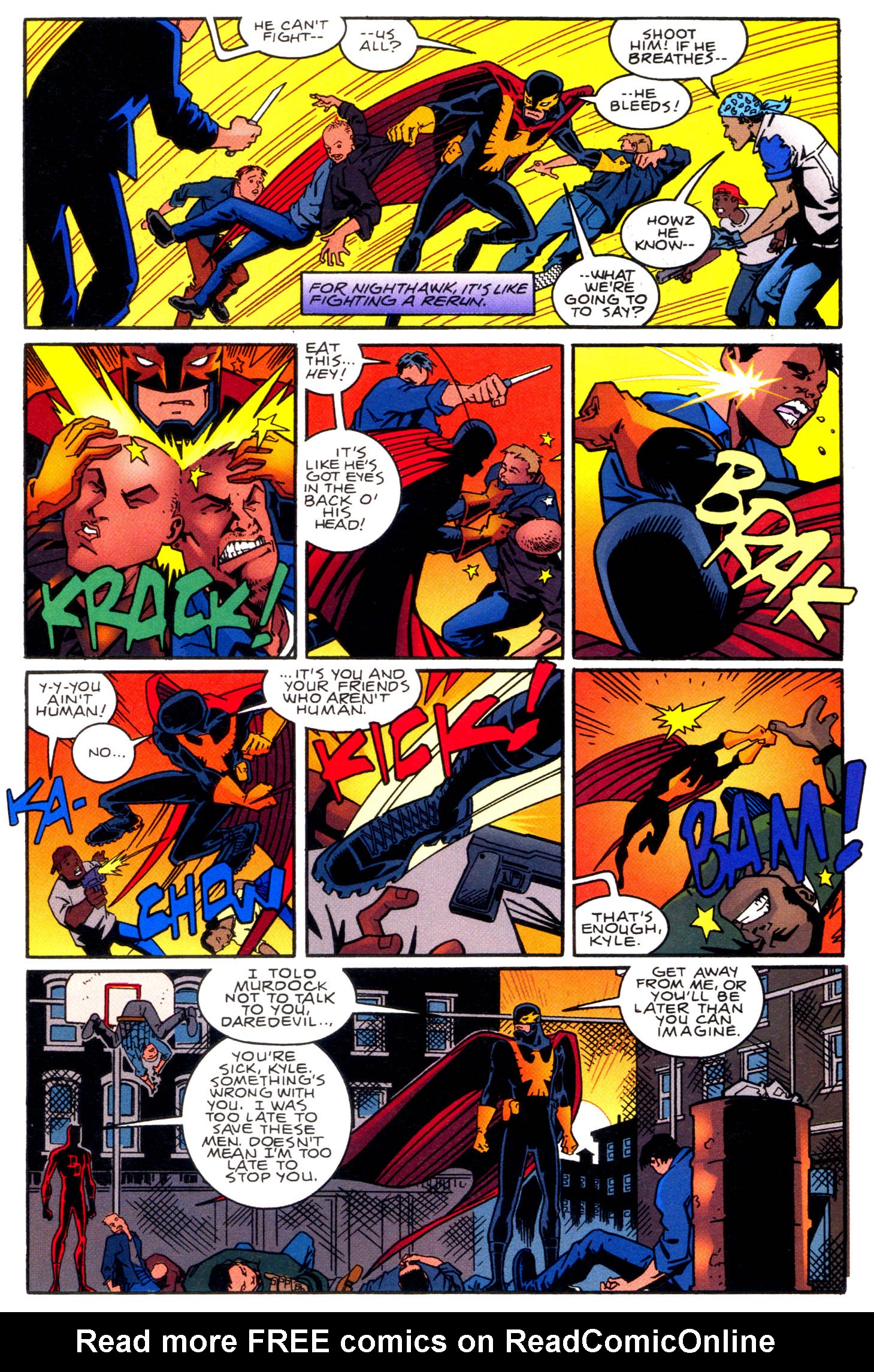 Read online Nighthawk (1998) comic -  Issue #1 - 16