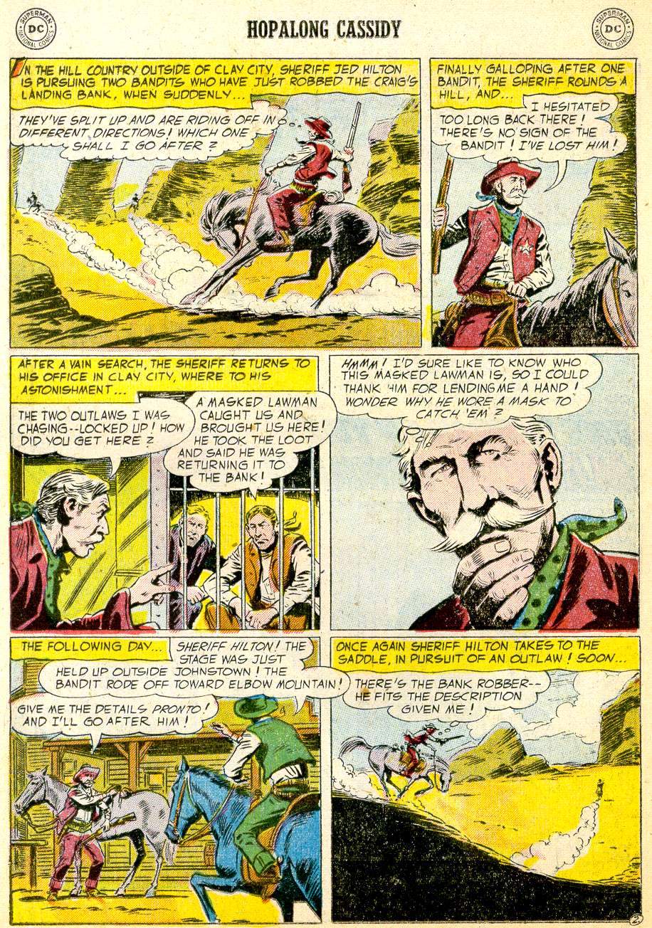 Read online Hopalong Cassidy comic -  Issue #107 - 16