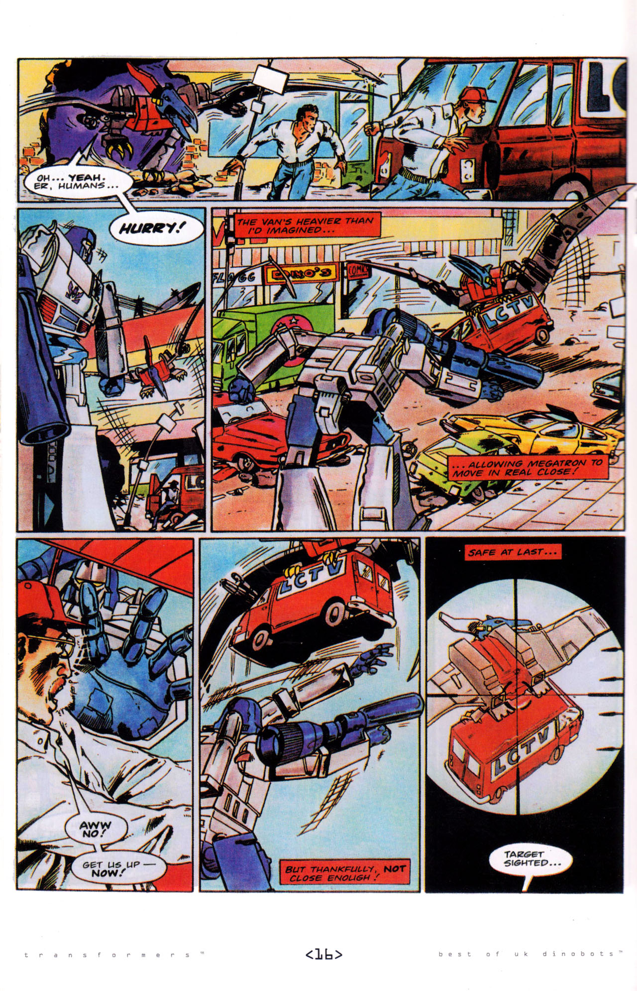 Read online The Transformers: Best of UK: Dinobots comic -  Issue #5 - 18