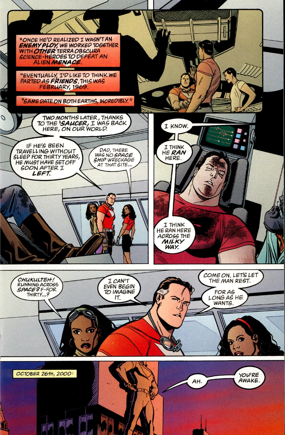 Read online Tom Strong comic -  Issue #11 - 12