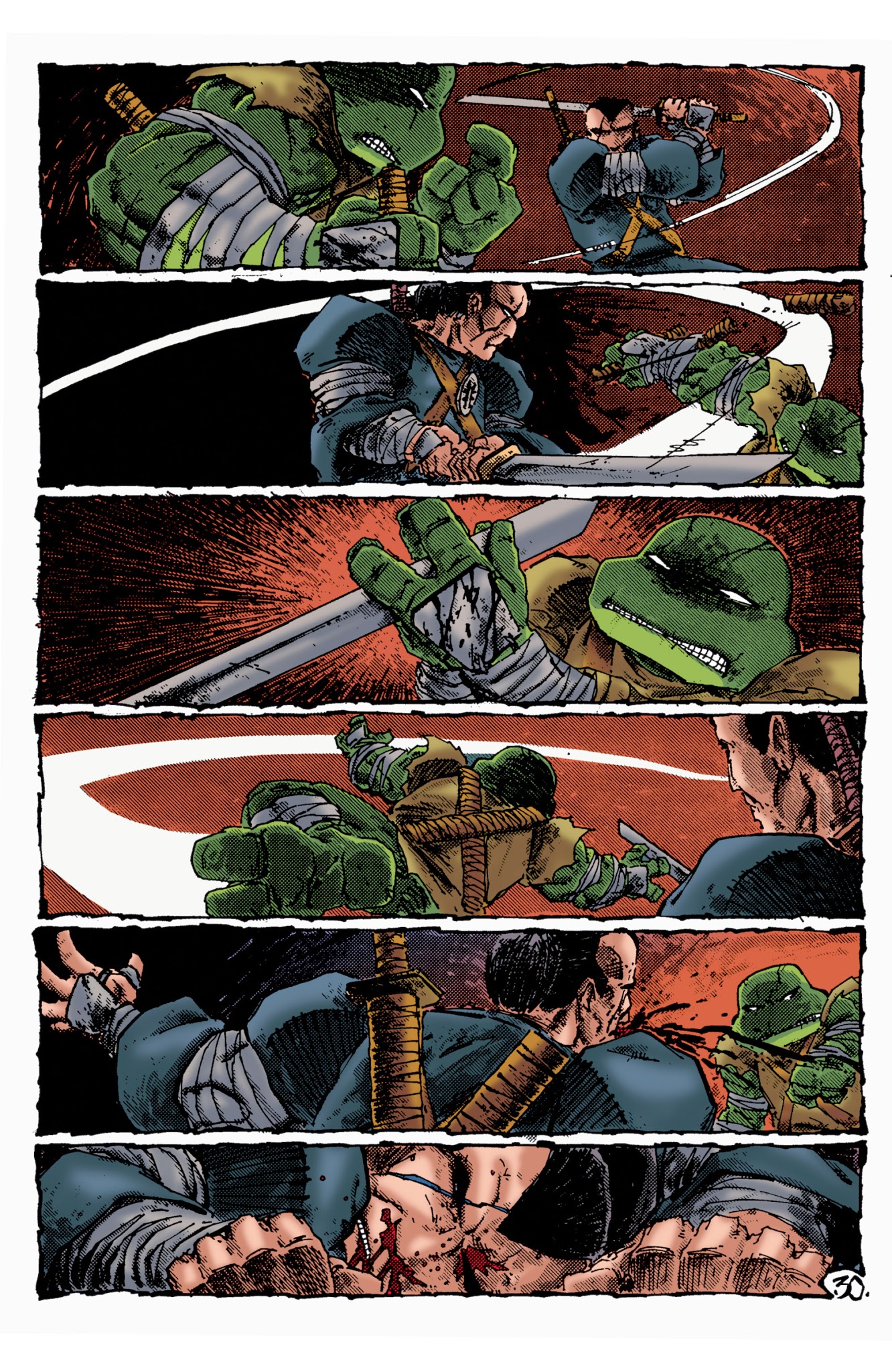 Read online Teenage Mutant Ninja Turtles Color Classics (2013) comic -  Issue #4 - 31