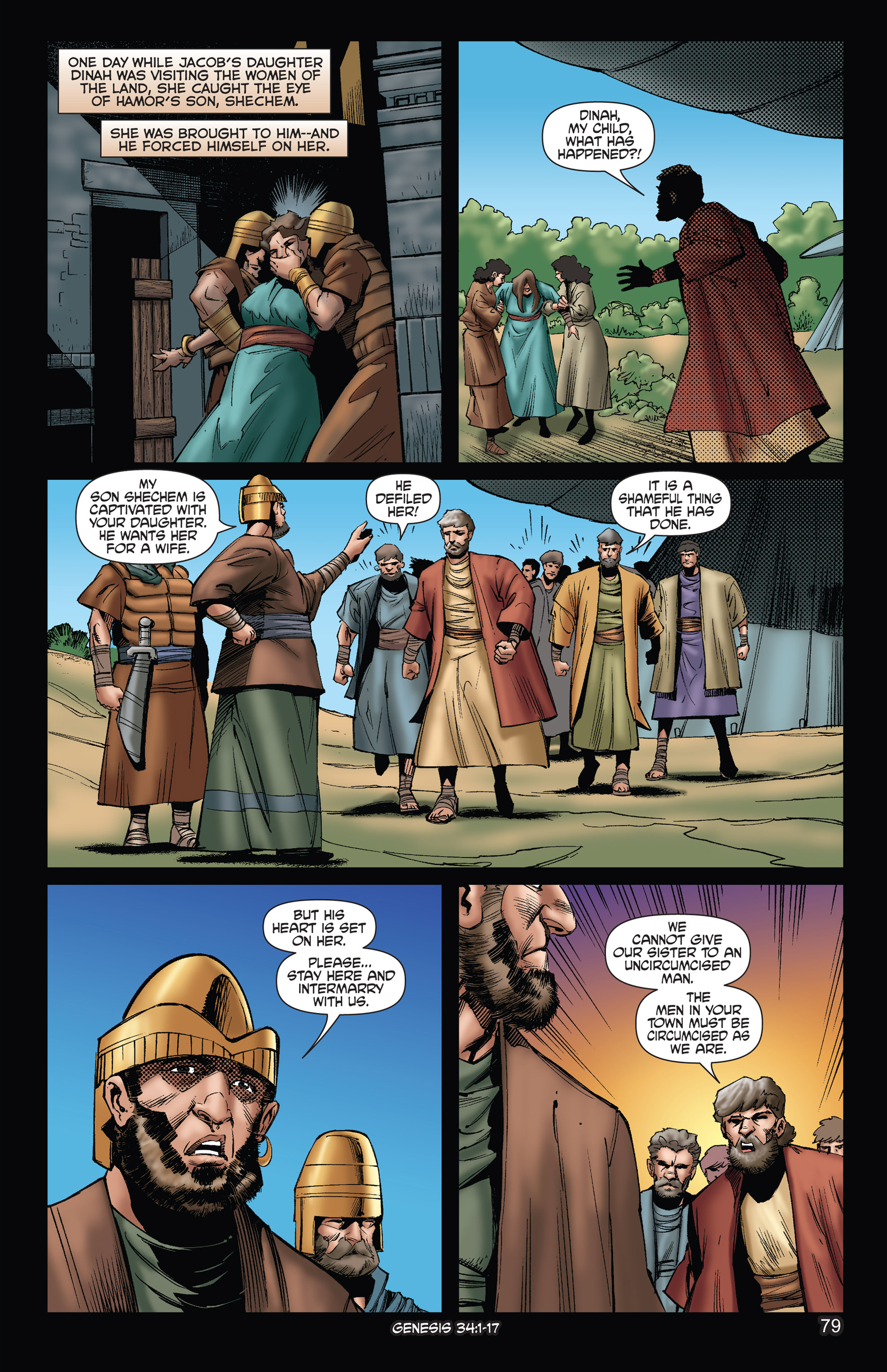 Read online The Kingstone Bible comic -  Issue #2 - 82