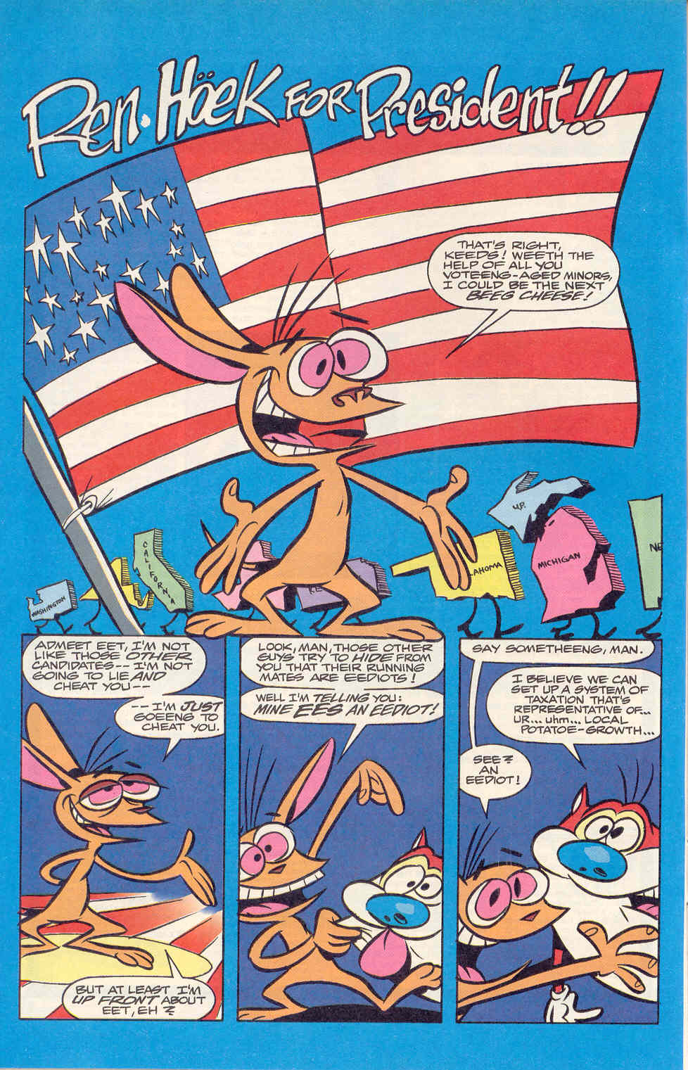 Read online The Ren & Stimpy Show comic -  Issue #1 - 16