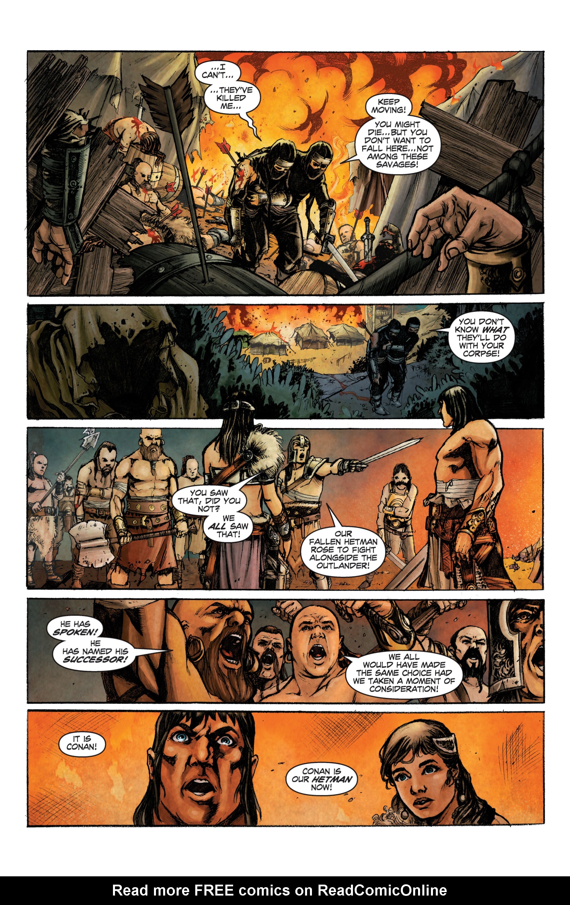 Read online Conan Chronicles Epic Collection comic -  Issue # TPB Blood In His Wake (Part 3) - 64