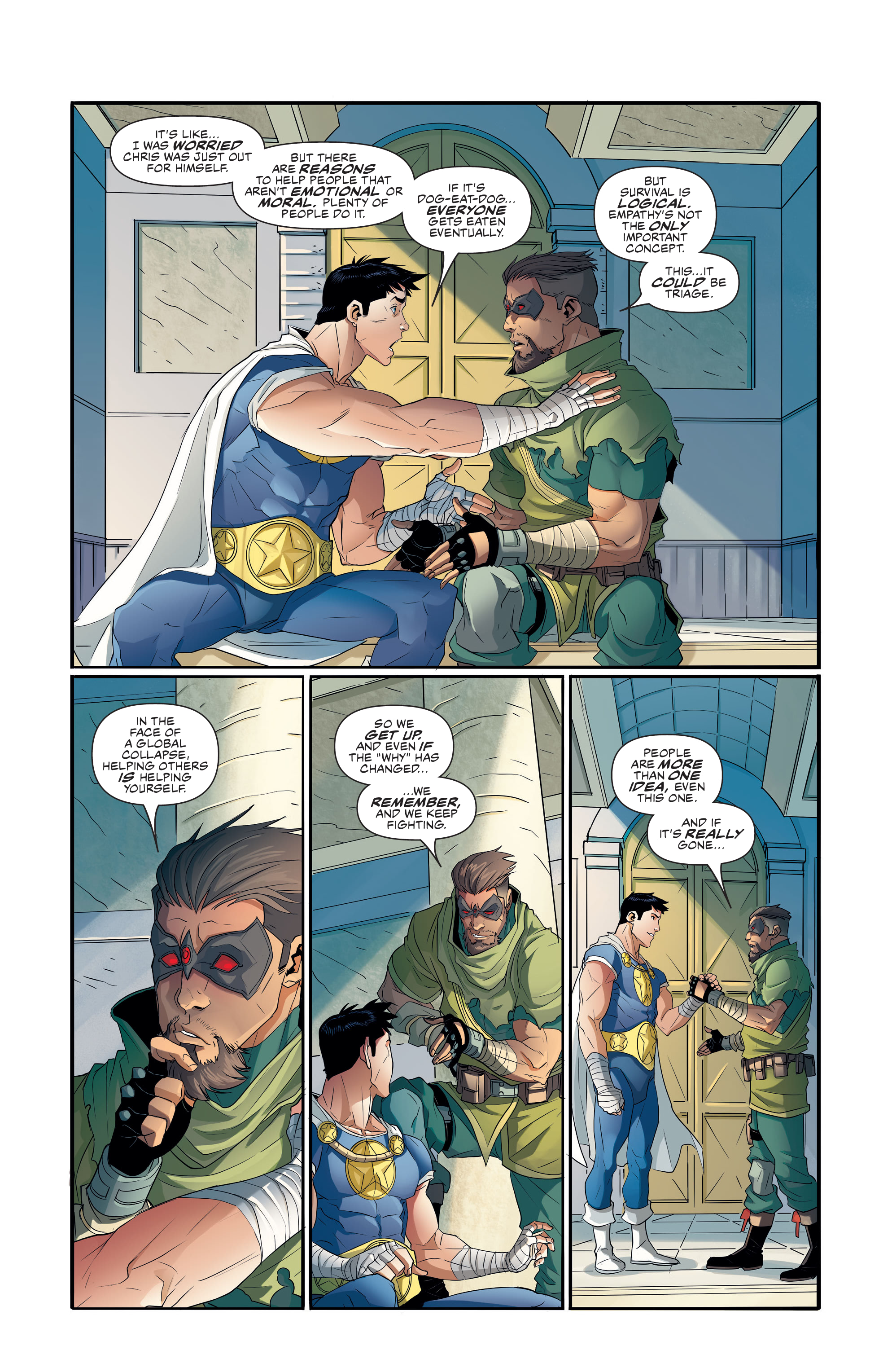 Read online Commanders In Crisis comic -  Issue #6 - 8