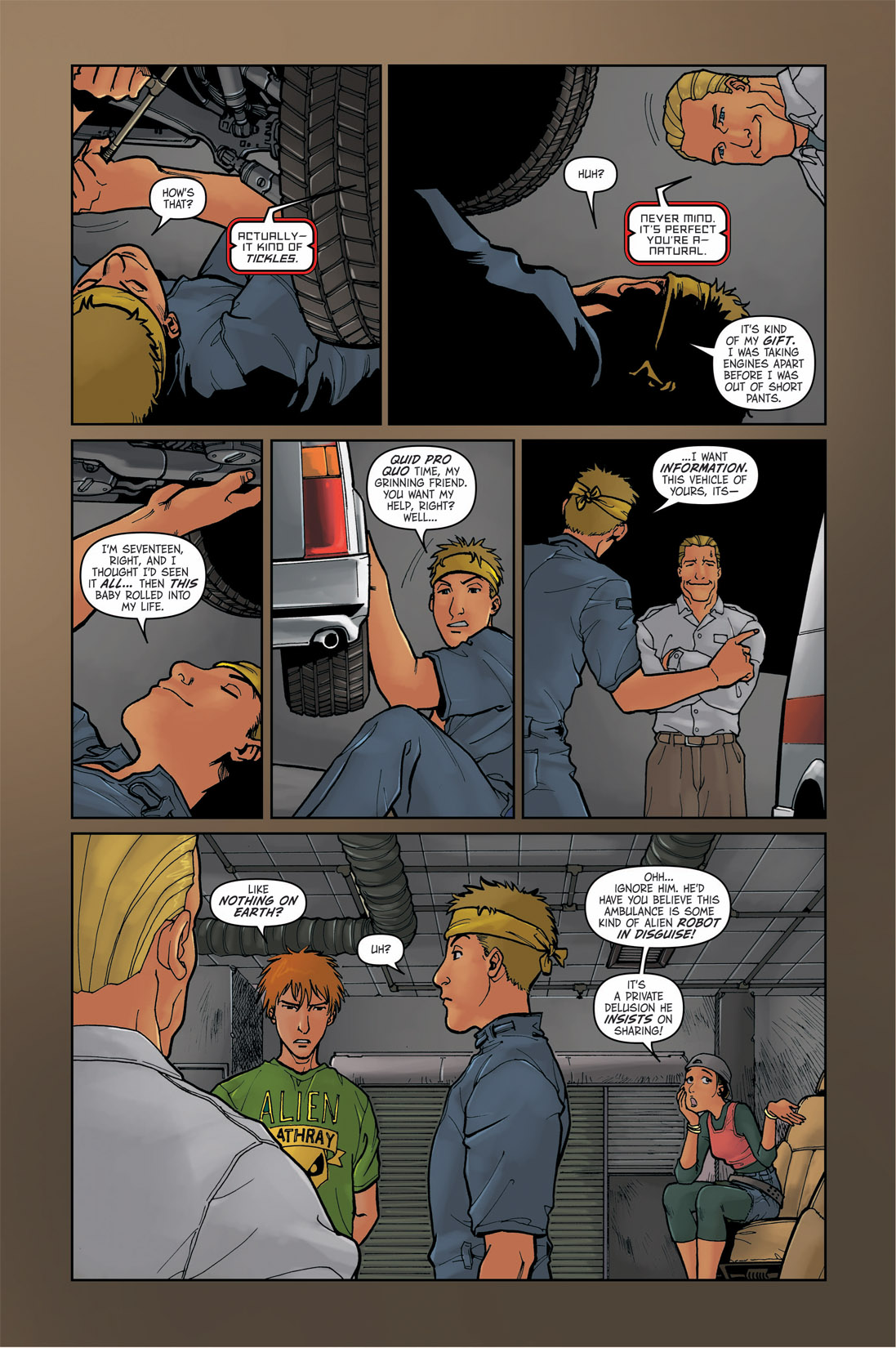 Read online The Transformers: Infiltration comic -  Issue #1 - 22