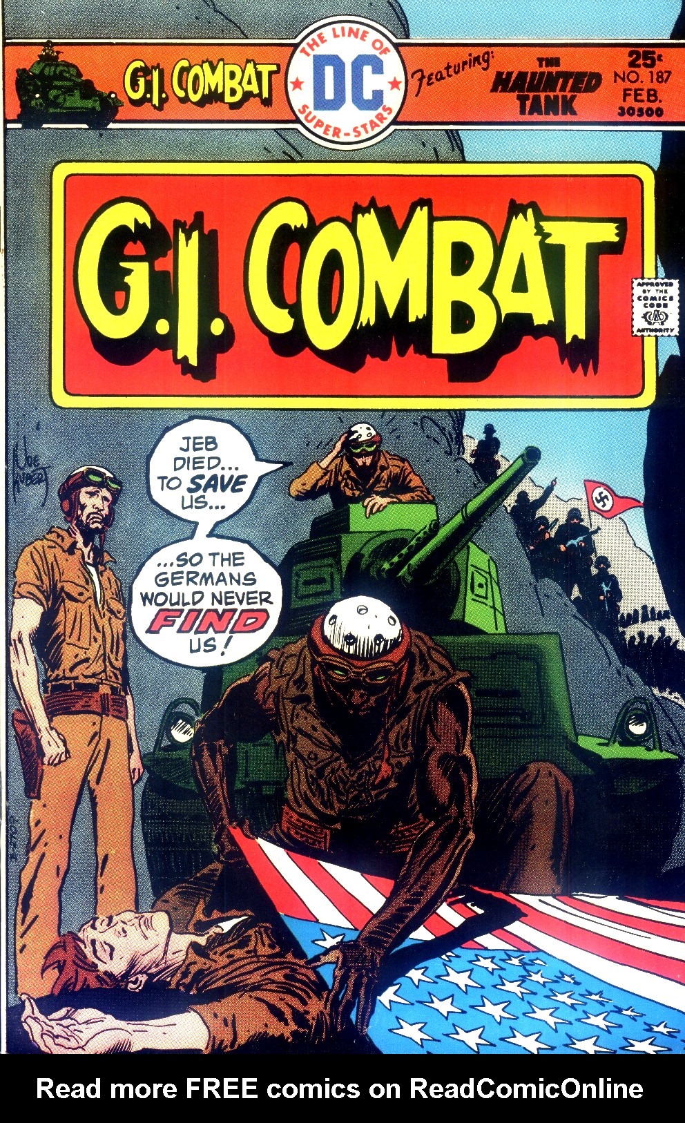 Read online G.I. Combat (1952) comic -  Issue #187 - 1