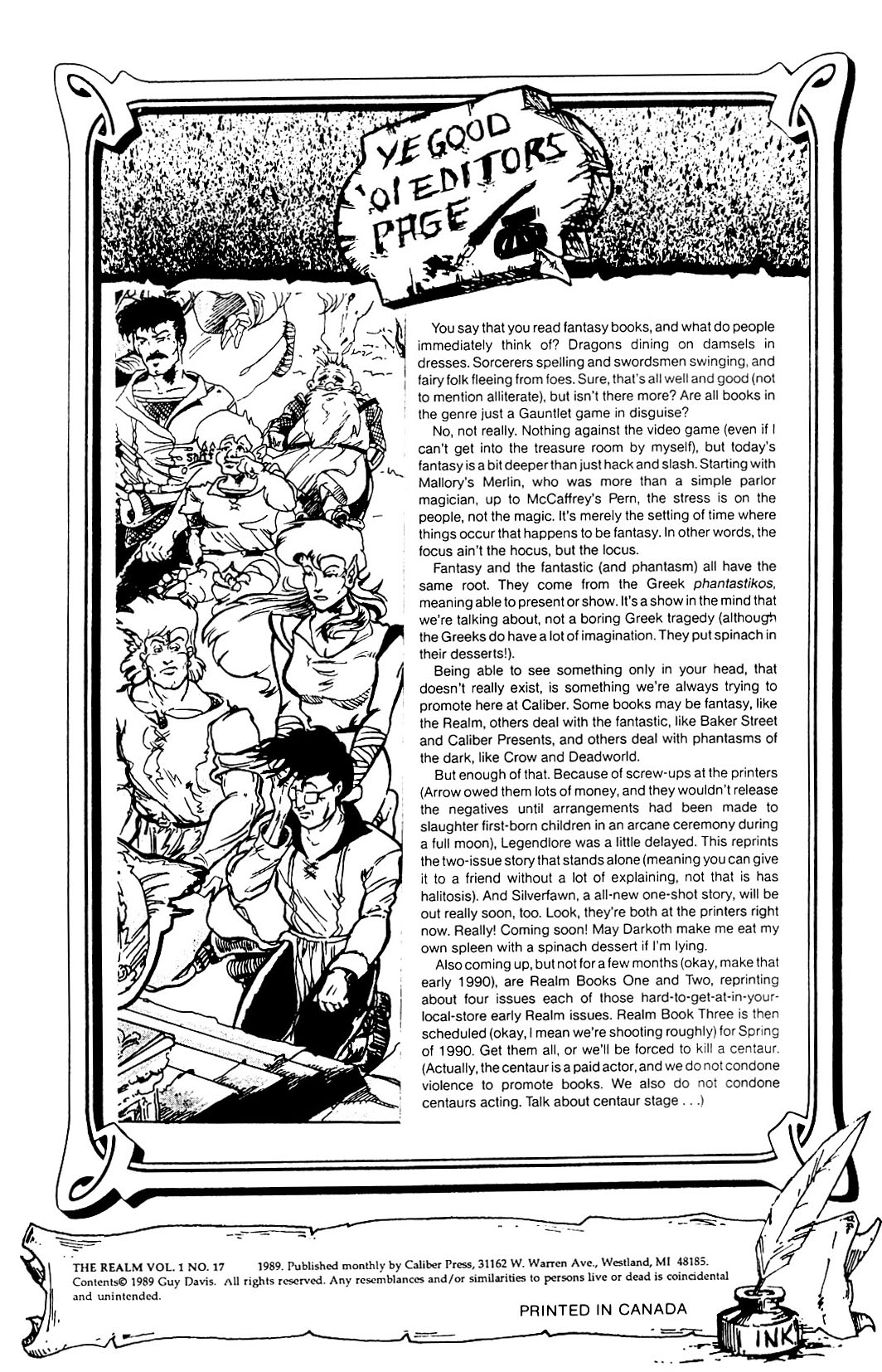 Read online The Realm (1986) comic -  Issue #17 - 2