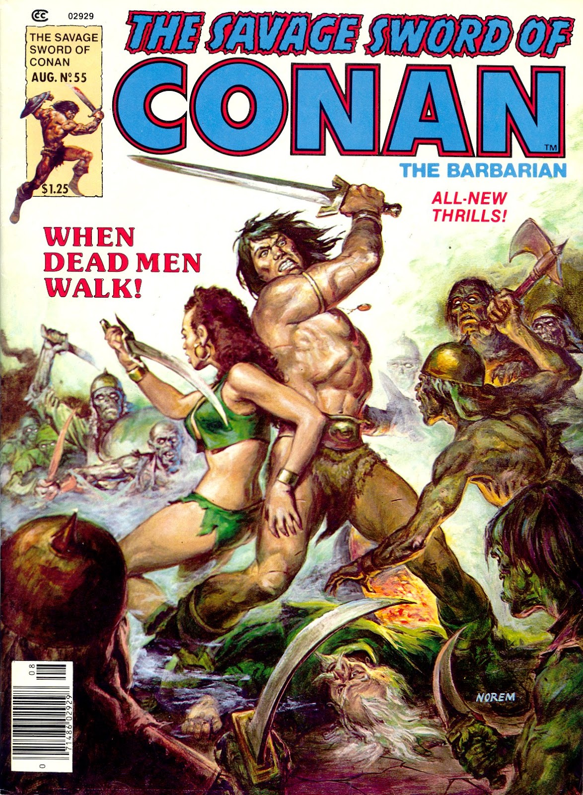 The Savage Sword Of Conan issue 55 - Page 1