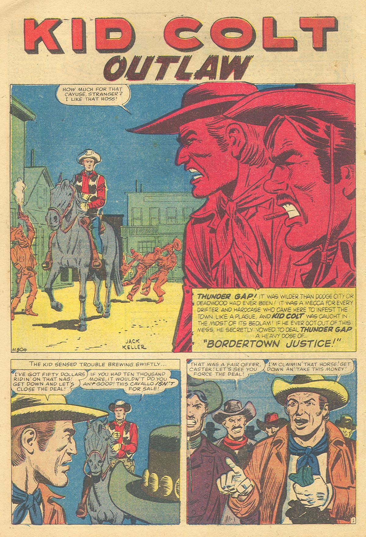 Read online Kid Colt Outlaw comic -  Issue #74 - 28