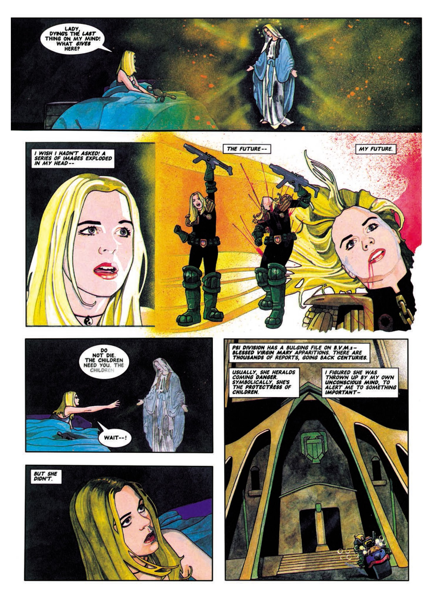 Read online Judge Anderson: The Psi Files comic -  Issue # TPB 3 - 127