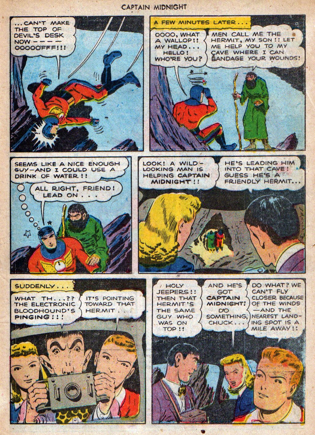 Read online Captain Midnight (1942) comic -  Issue #19 - 29