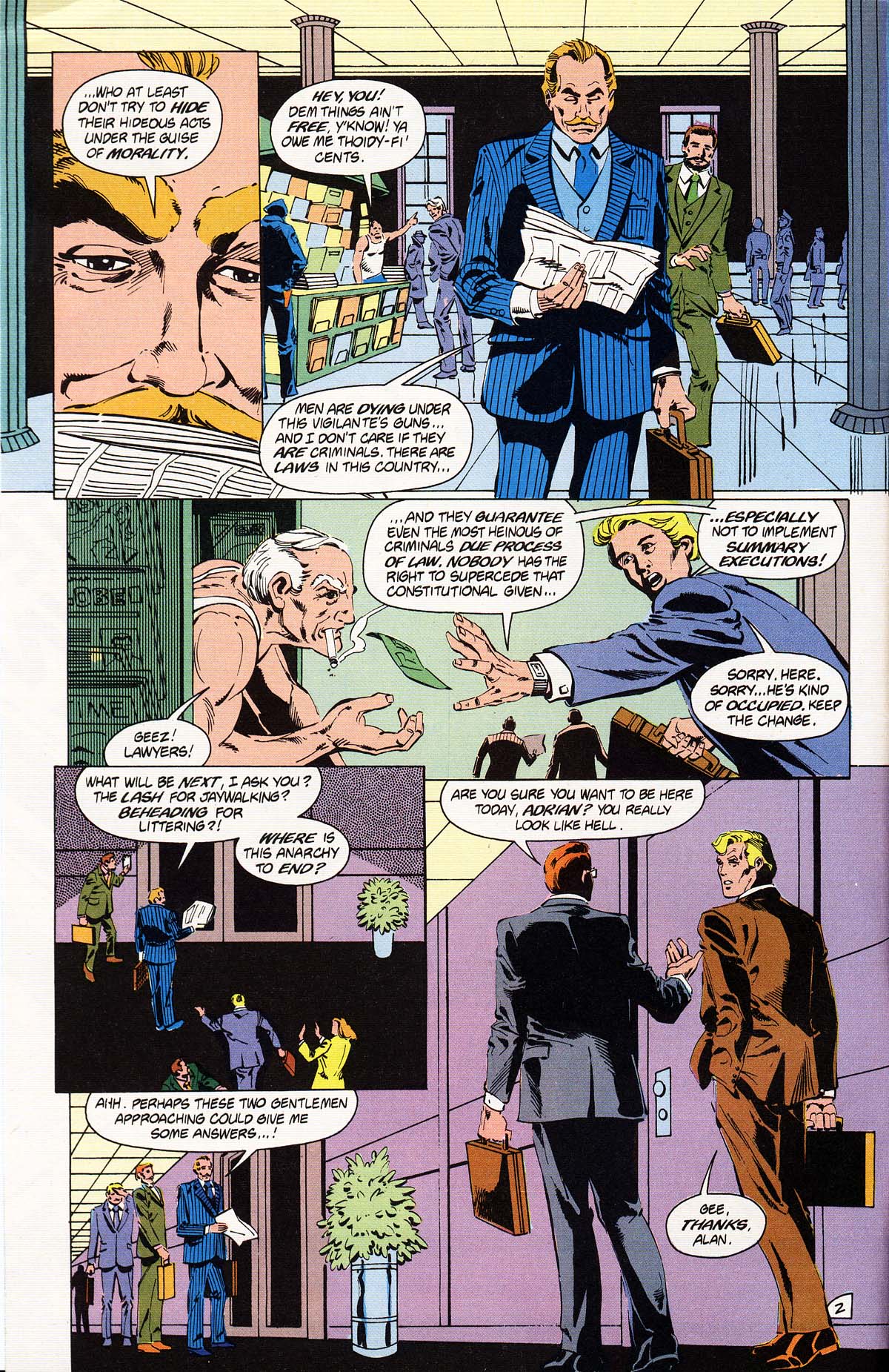 Read online Vigilante (1983) comic -  Issue #23 - 3