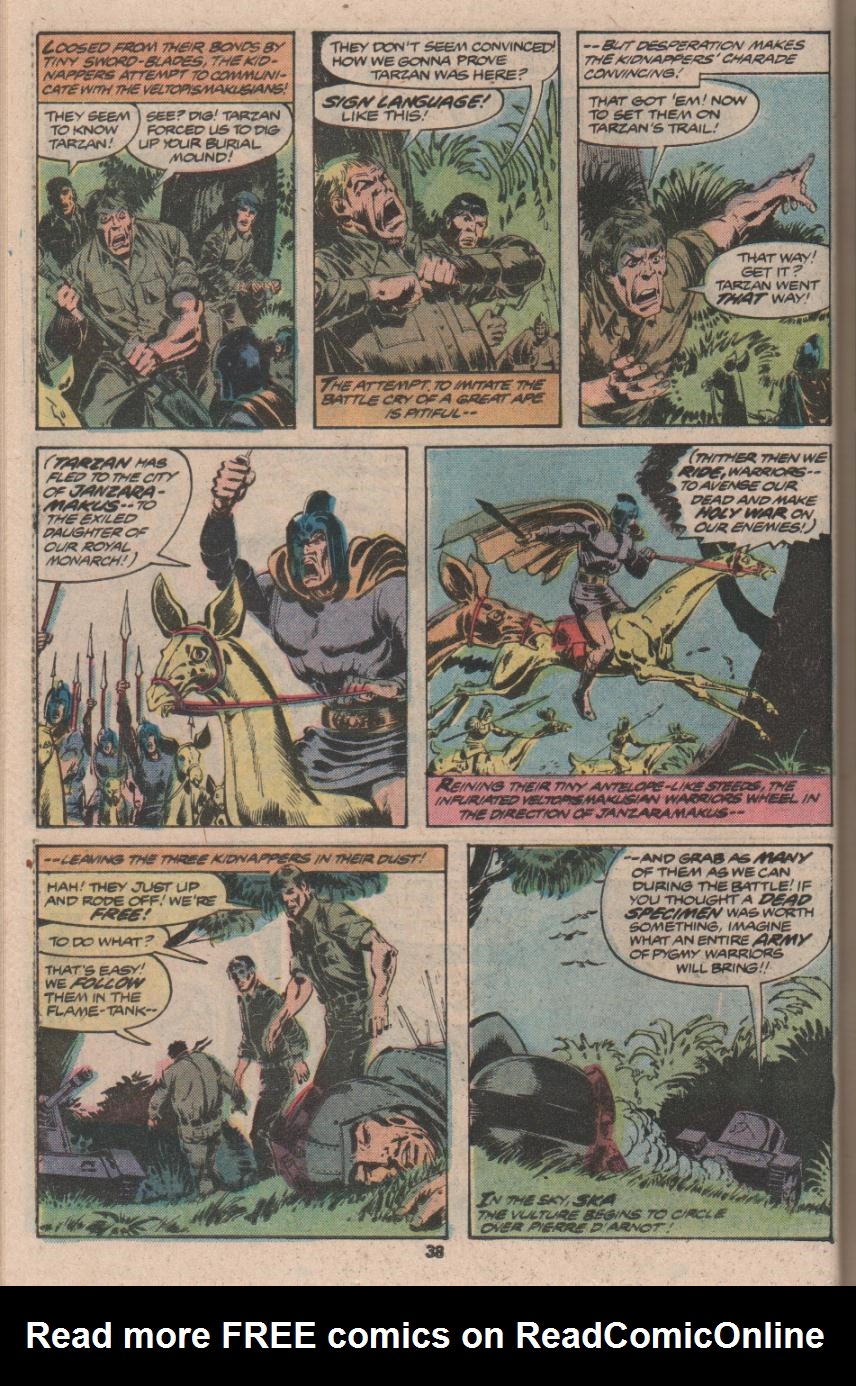 Read online Tarzan (1977) comic -  Issue # _Annual 3 - 29