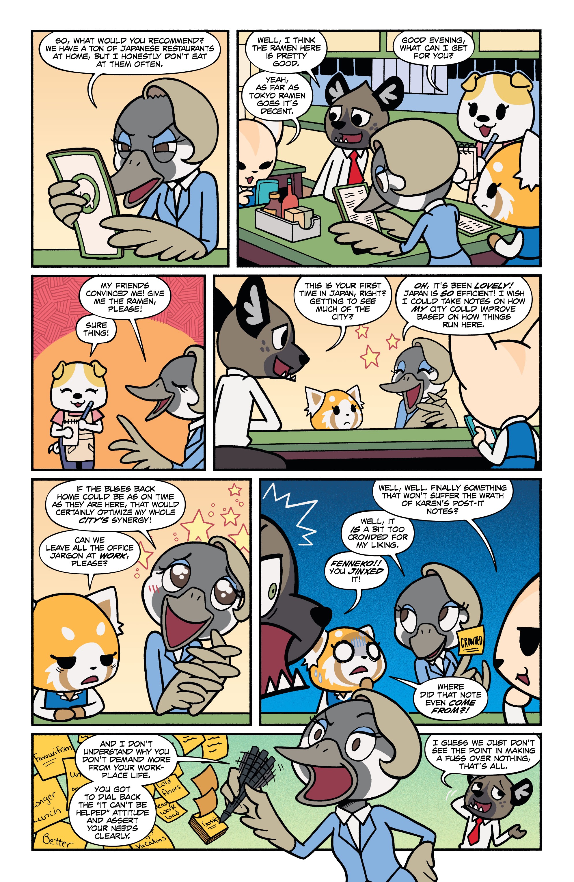 Read online Aggretsuko comic -  Issue #3 - 12