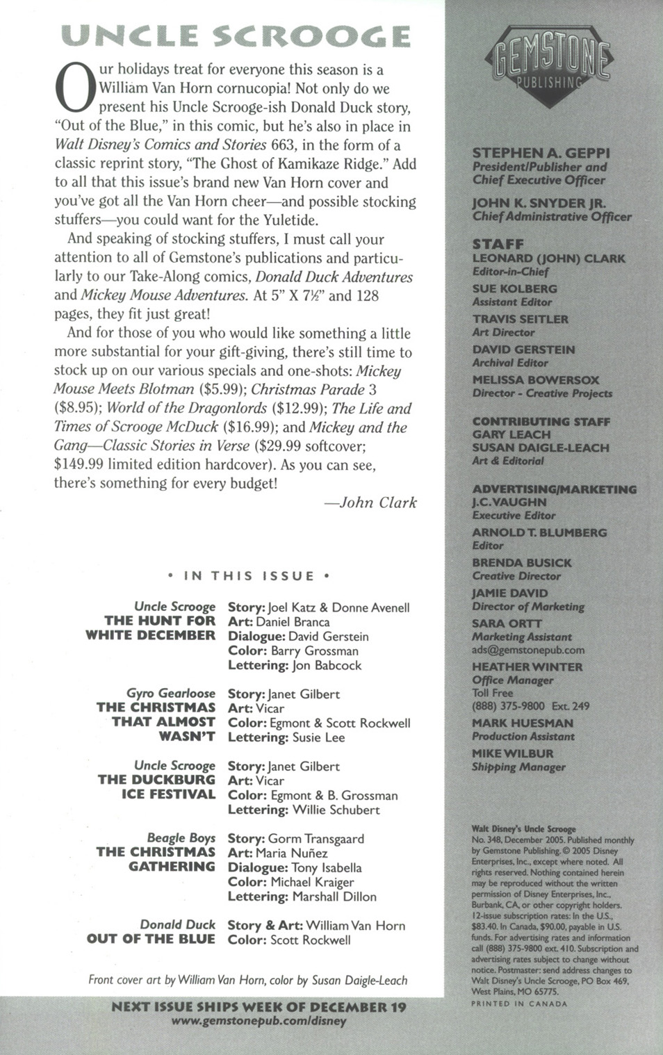 Read online Uncle Scrooge (1953) comic -  Issue #348 - 2