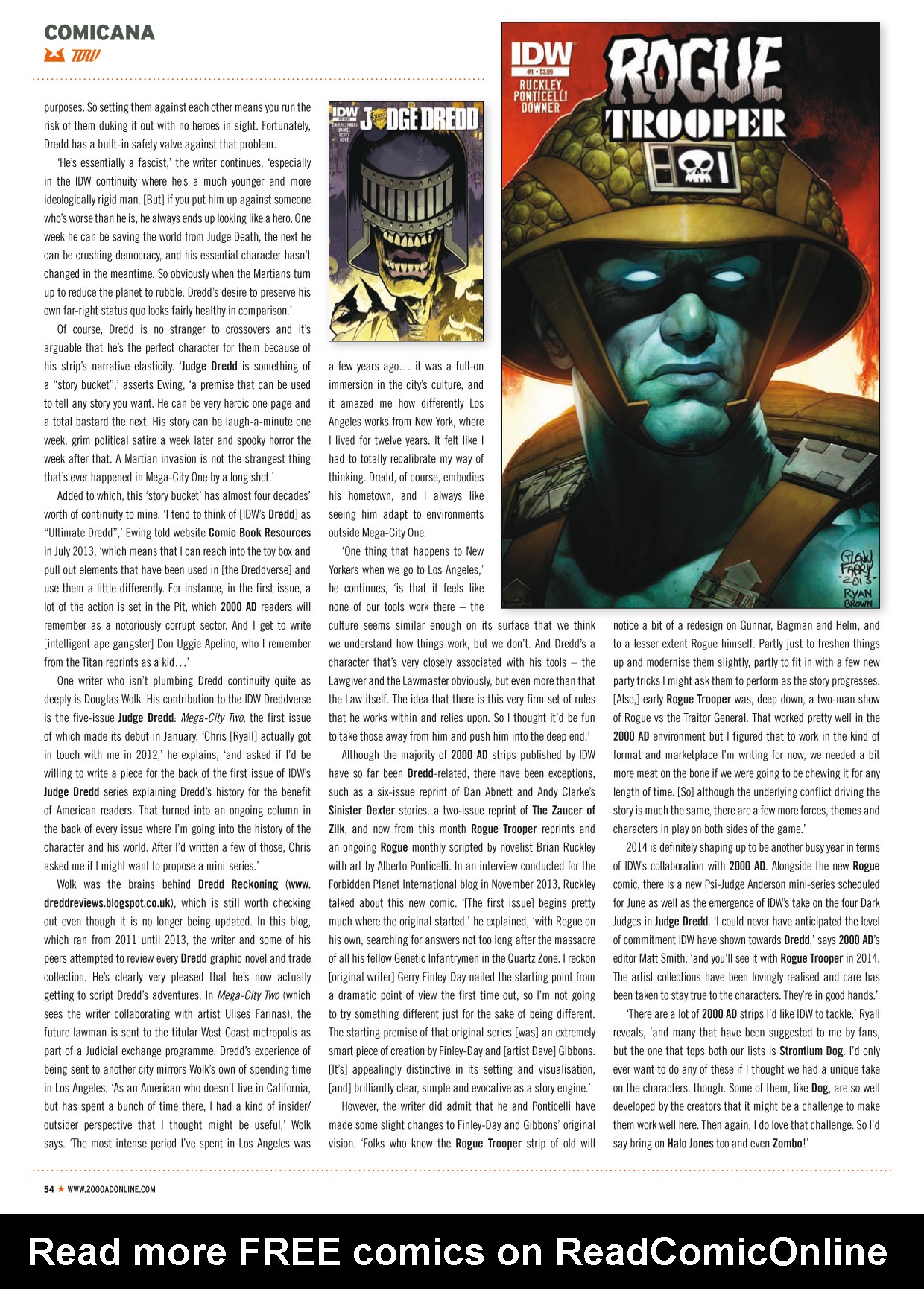 Read online Judge Dredd Megazine (Vol. 5) comic -  Issue #346 - 53