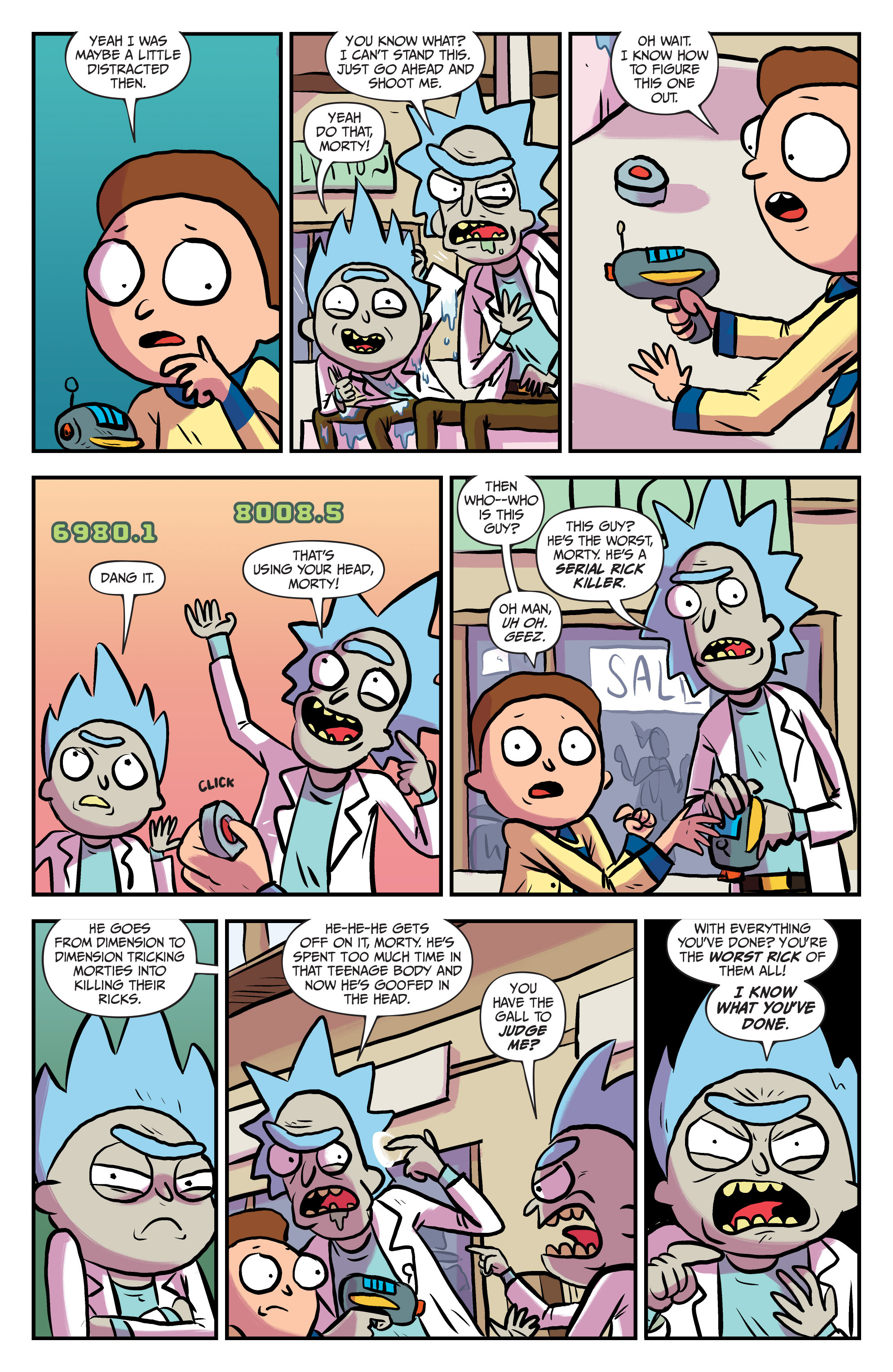 Read online Rick and Morty comic -  Issue #25 - 17