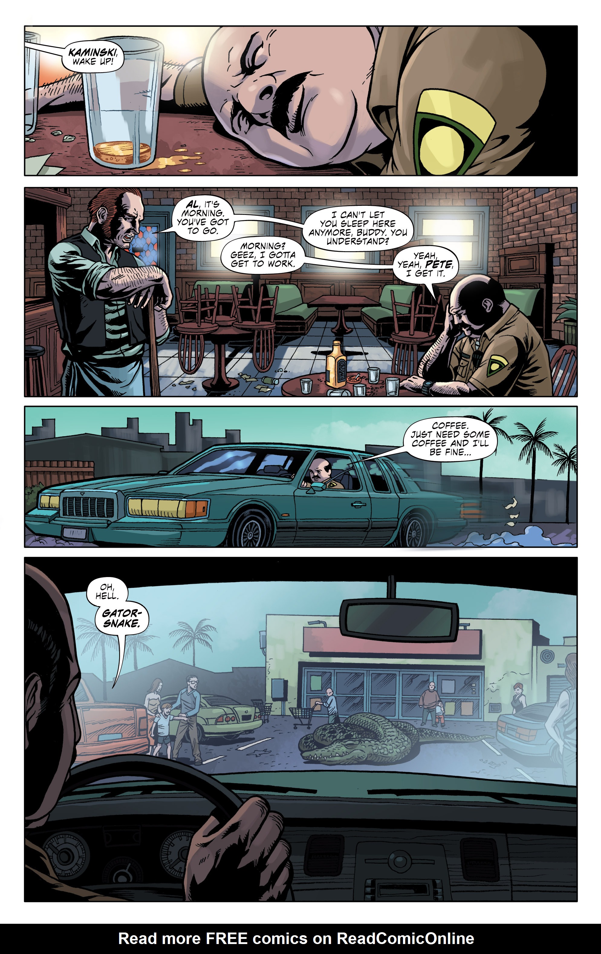 Read online Creature Cops: Special Varmint Unit comic -  Issue #1 - 5