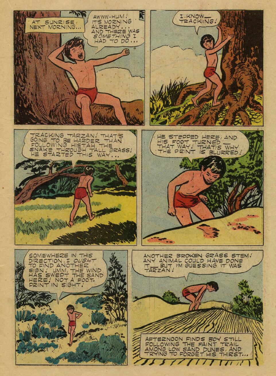 Read online Tarzan (1948) comic -  Issue #72 - 19