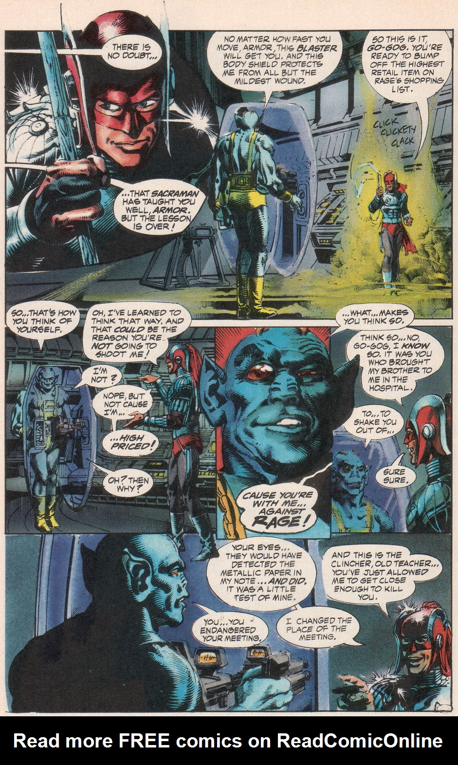 Read online Armor comic -  Issue #4 - 31