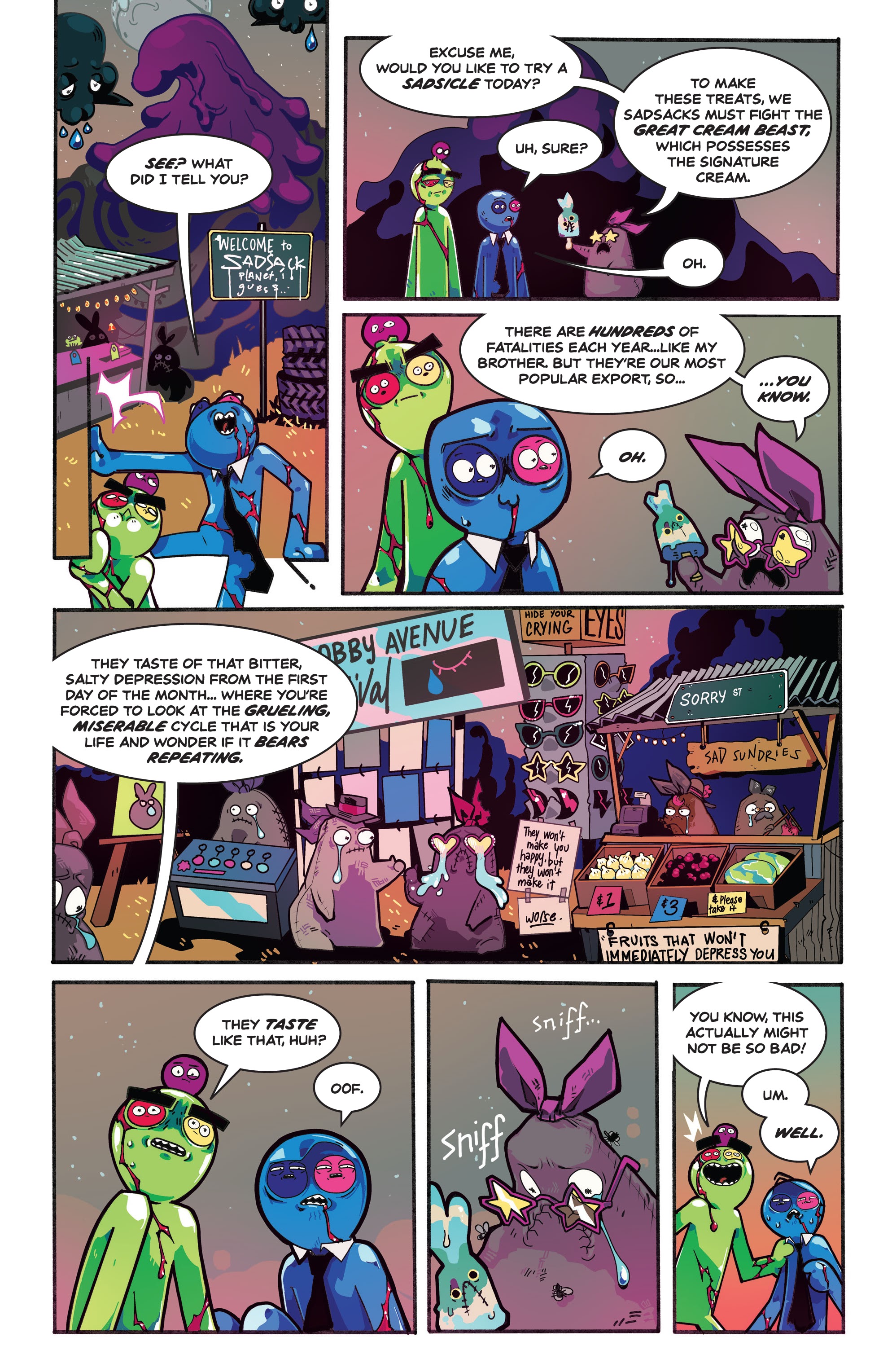 Read online Trover Saves The Universe comic -  Issue #4 - 6
