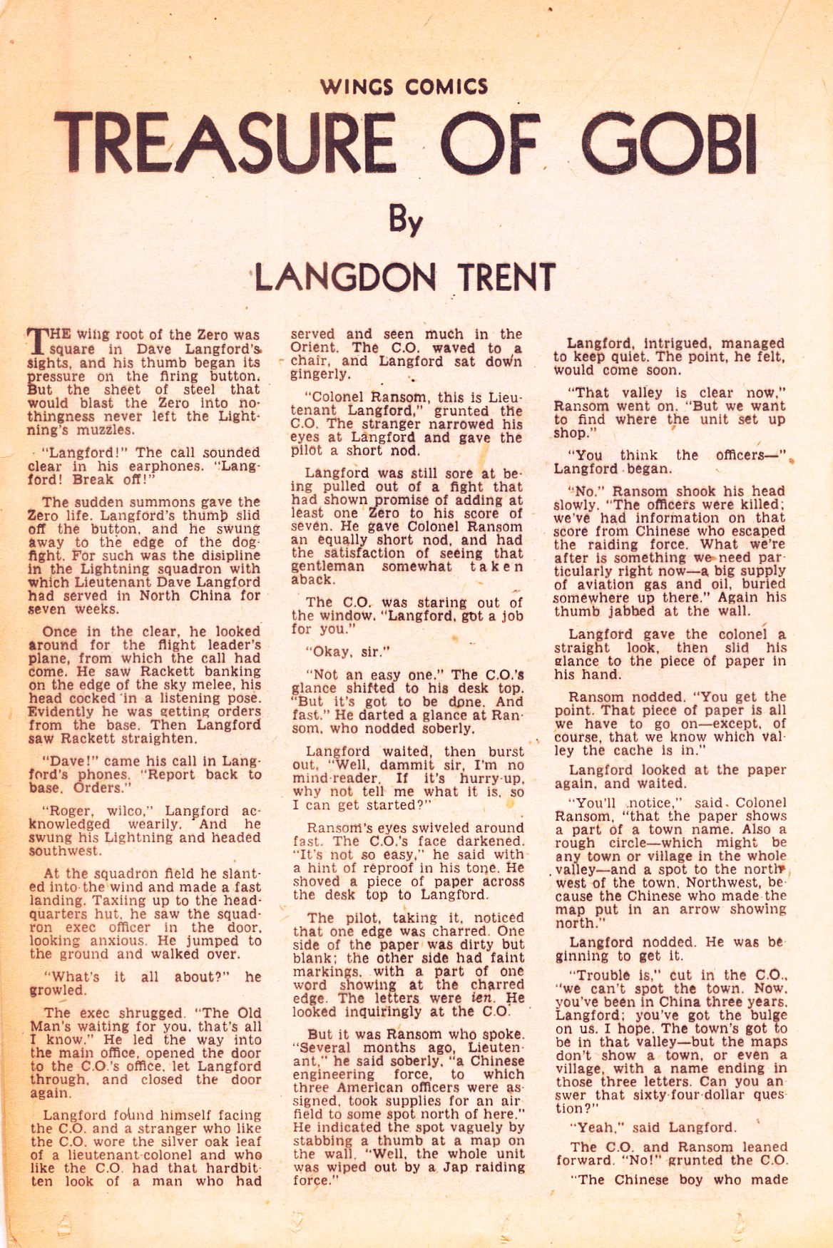 Read online Wings Comics comic -  Issue #55 - 28