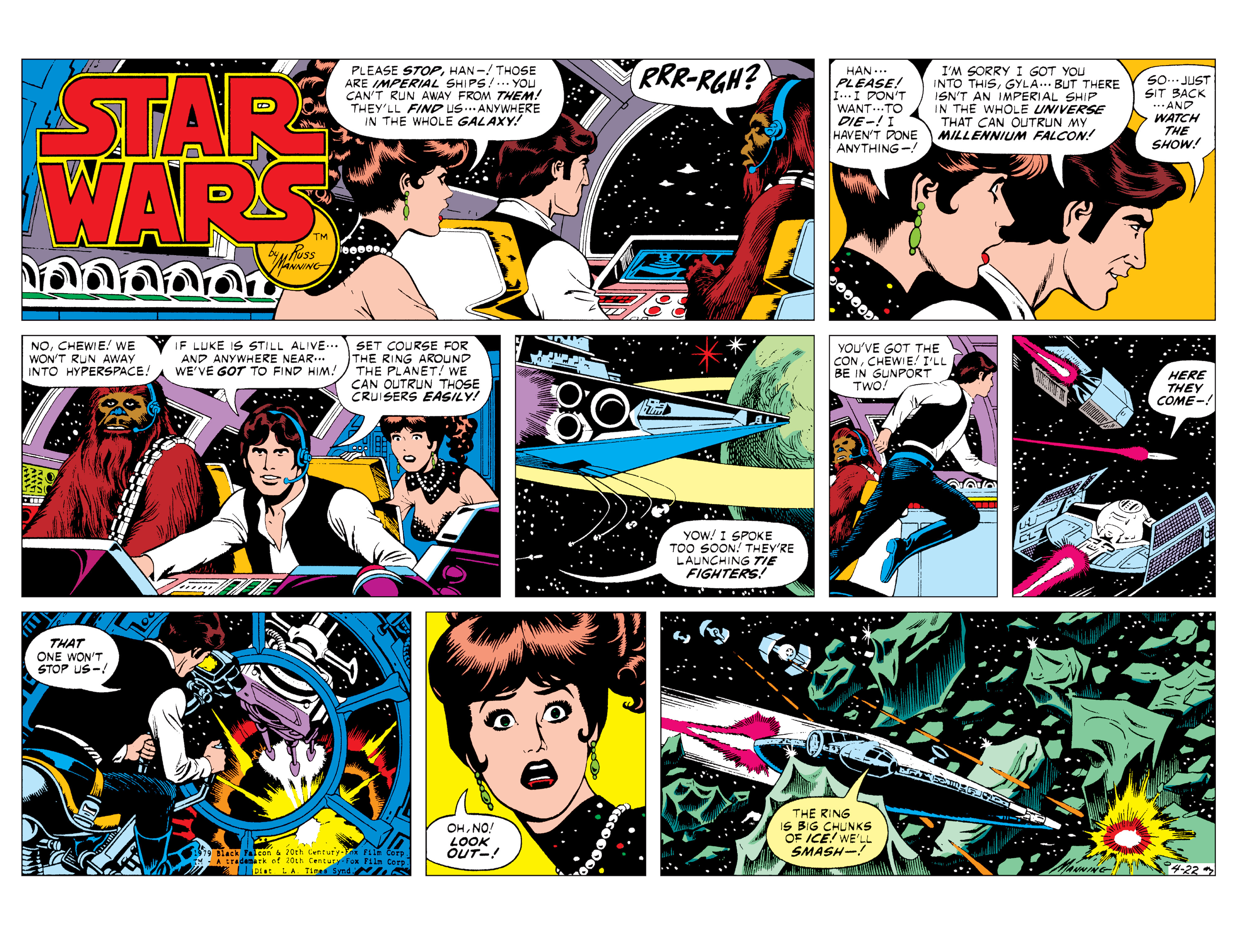 Read online Star Wars Legends: The Newspaper Strips - Epic Collection comic -  Issue # TPB (Part 1) - 14