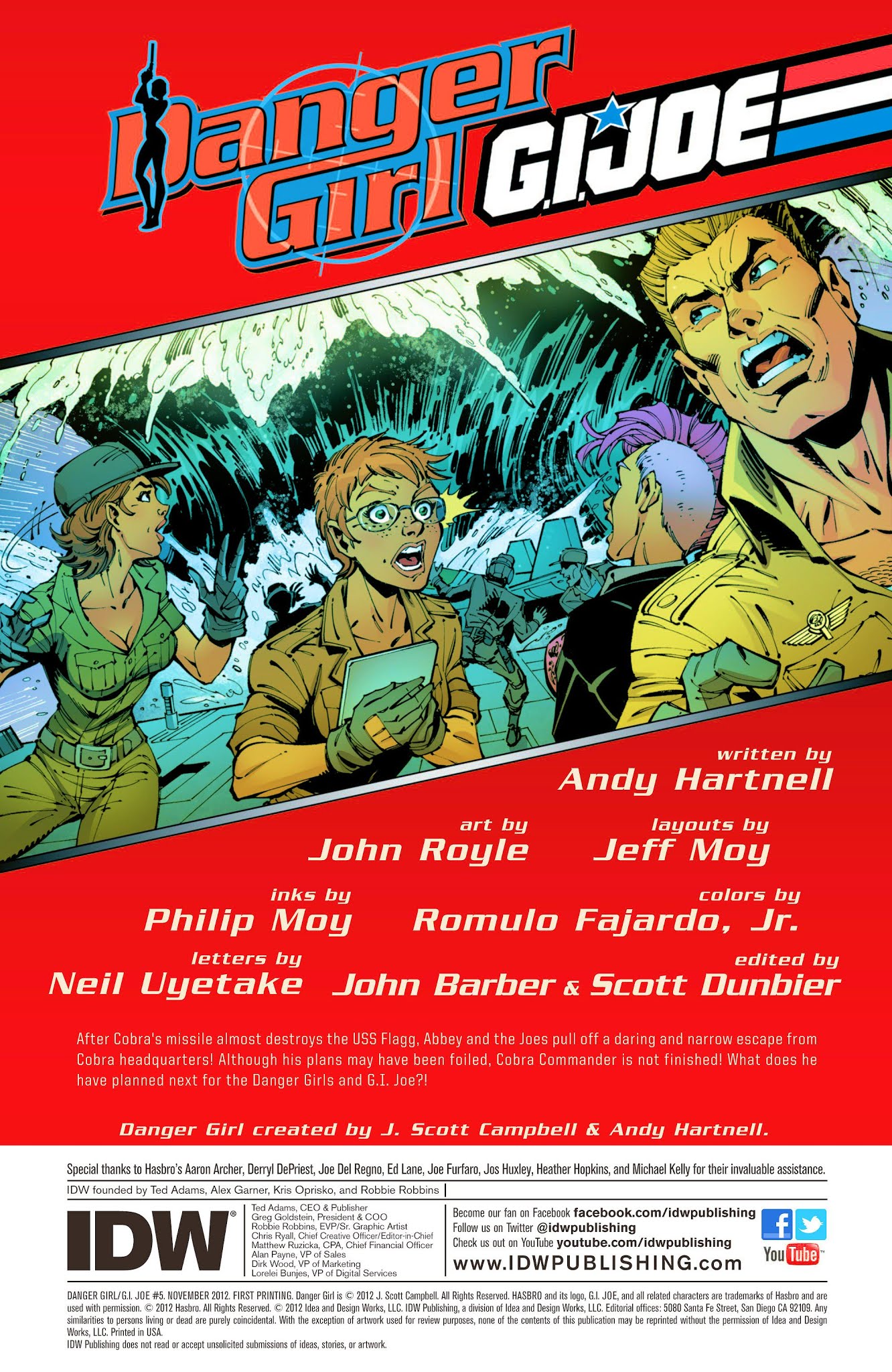 Read online Danger Girl/G.I. Joe comic -  Issue #5 - 3