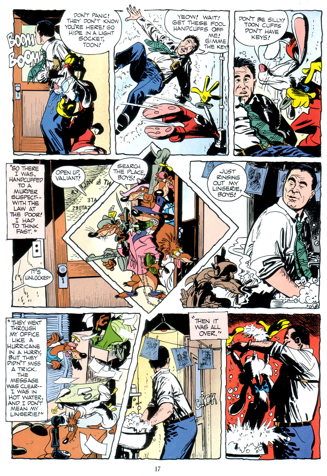 Read online Marvel Graphic Novel: Who Framed Roger Rabbit comic -  Issue # Full - 19