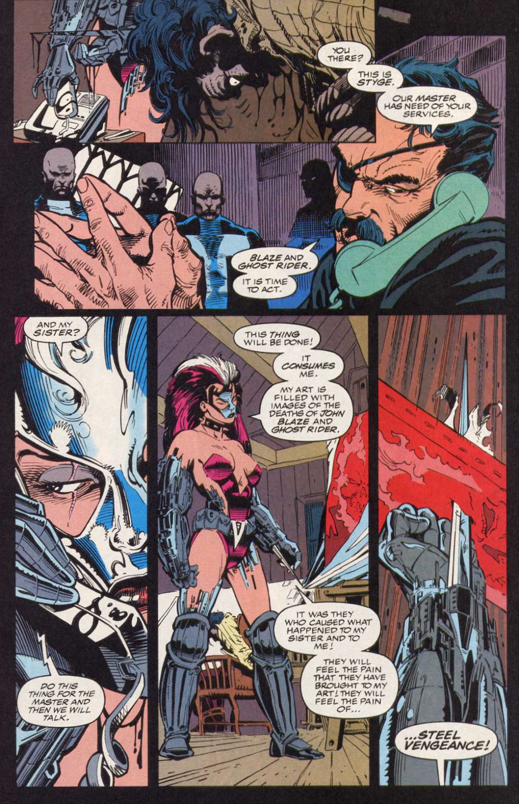 Read online Ghost Rider/Blaze: Spirits of Vengeance comic -  Issue #2 - 4