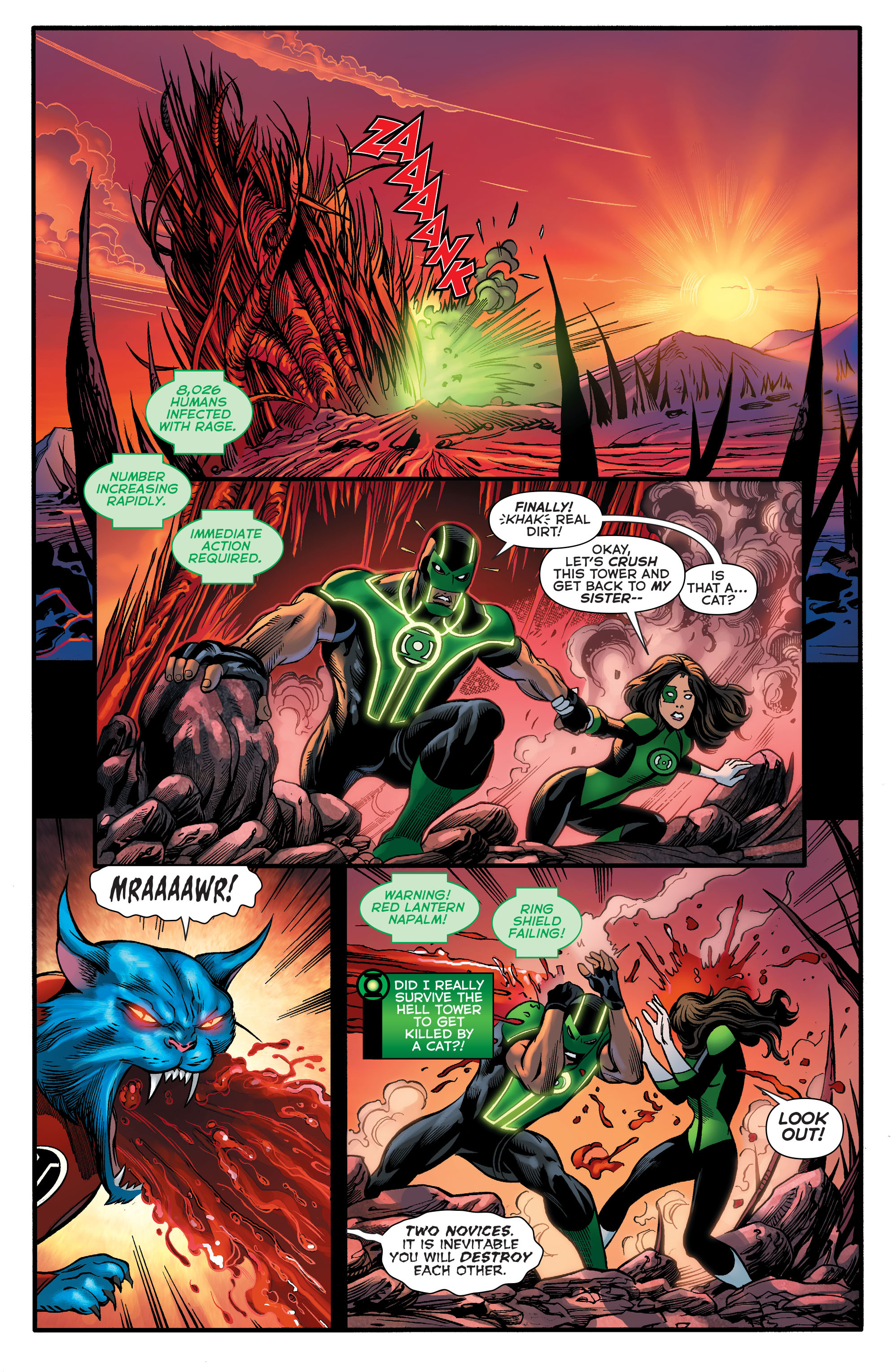 Read online Green Lanterns comic -  Issue #4 - 22