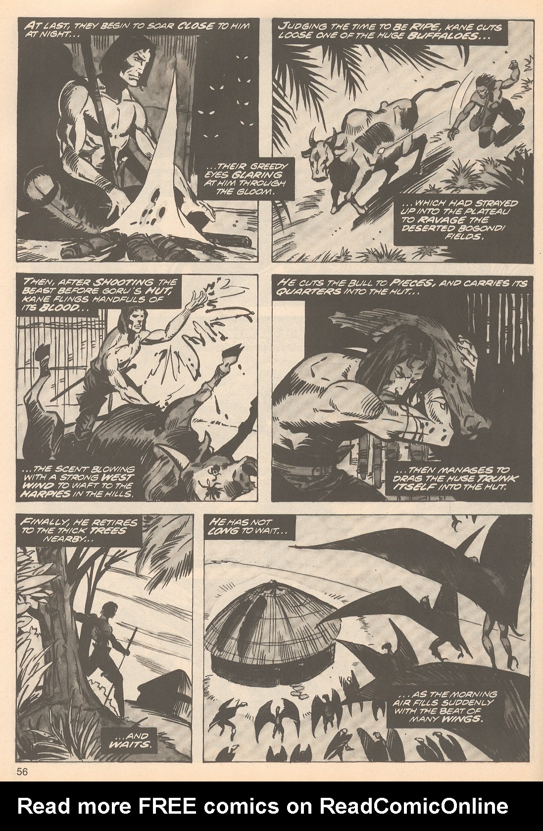 Read online The Savage Sword Of Conan comic -  Issue #54 - 56
