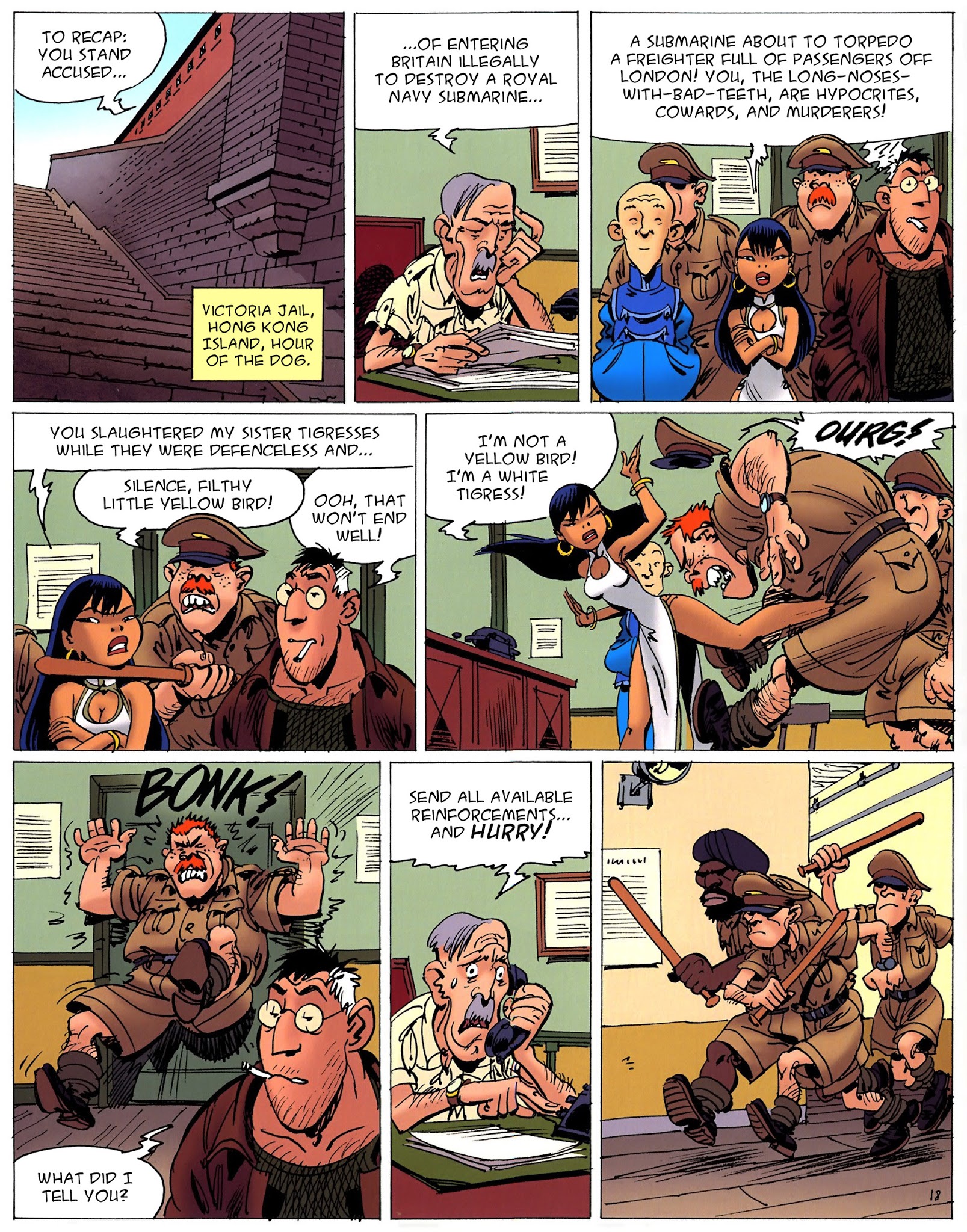 Read online Tigresse Blanche comic -  Issue #6 - 21