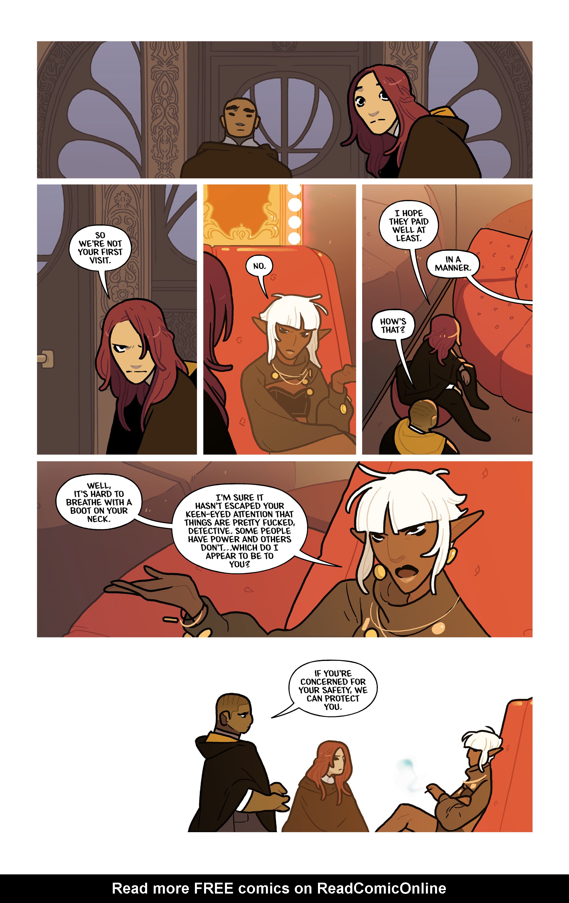 Read online Black Cloak comic -  Issue #3 - 18