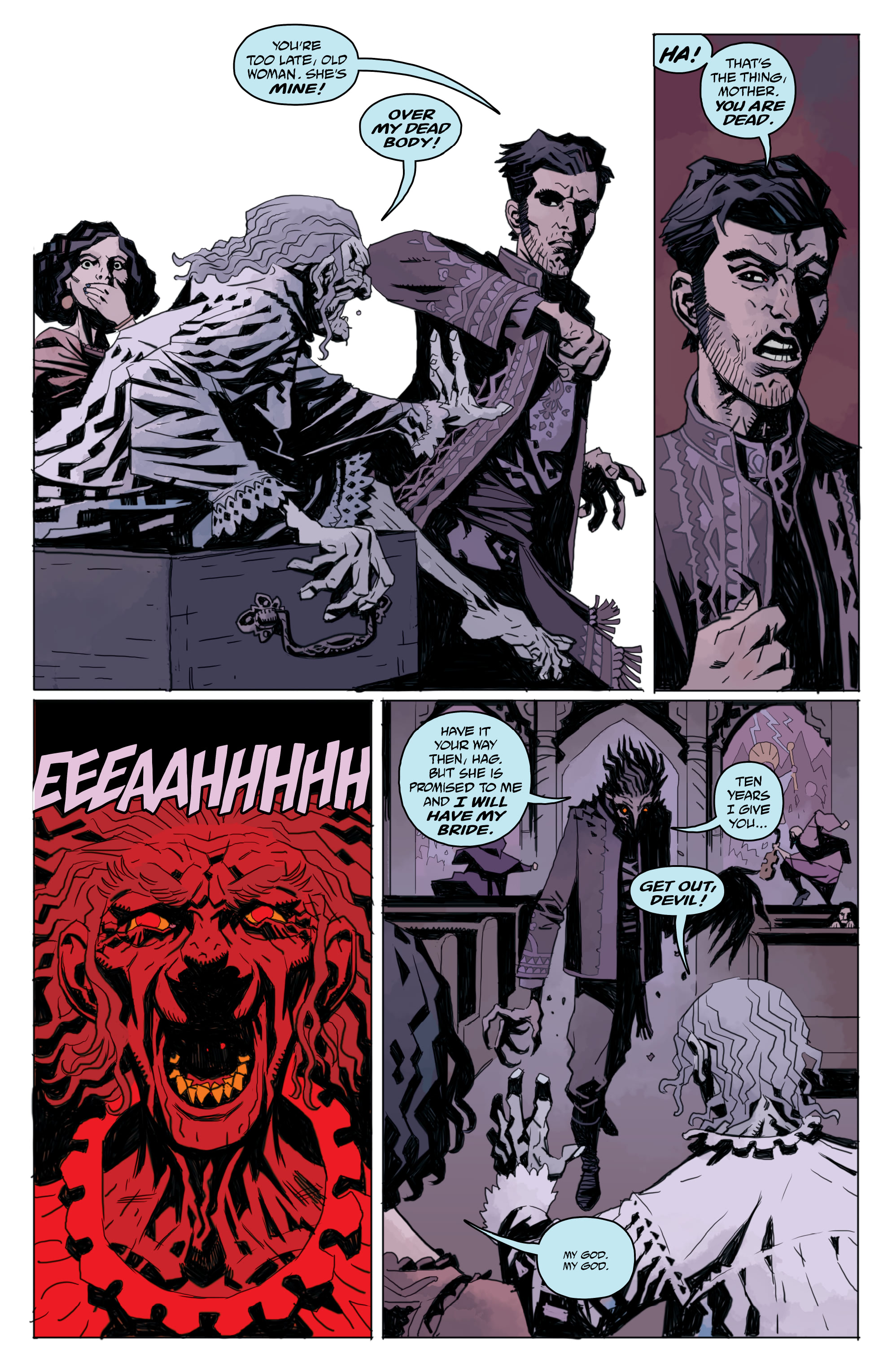 Read online Hellboy and the B.P.R.D.: Her Fatal Hour comic -  Issue # Full - 11