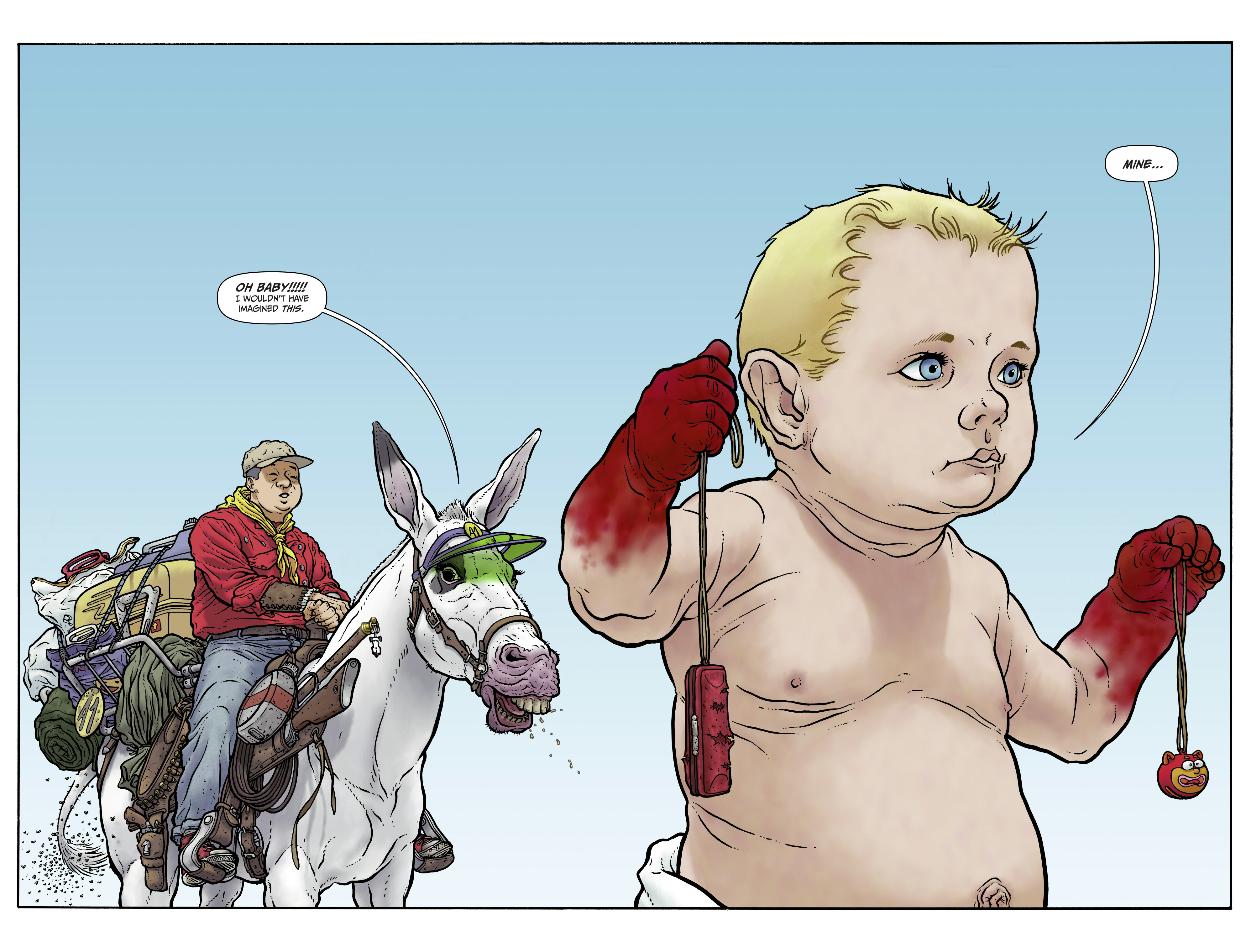 Read online Shaolin Cowboy comic -  Issue #3 - 12