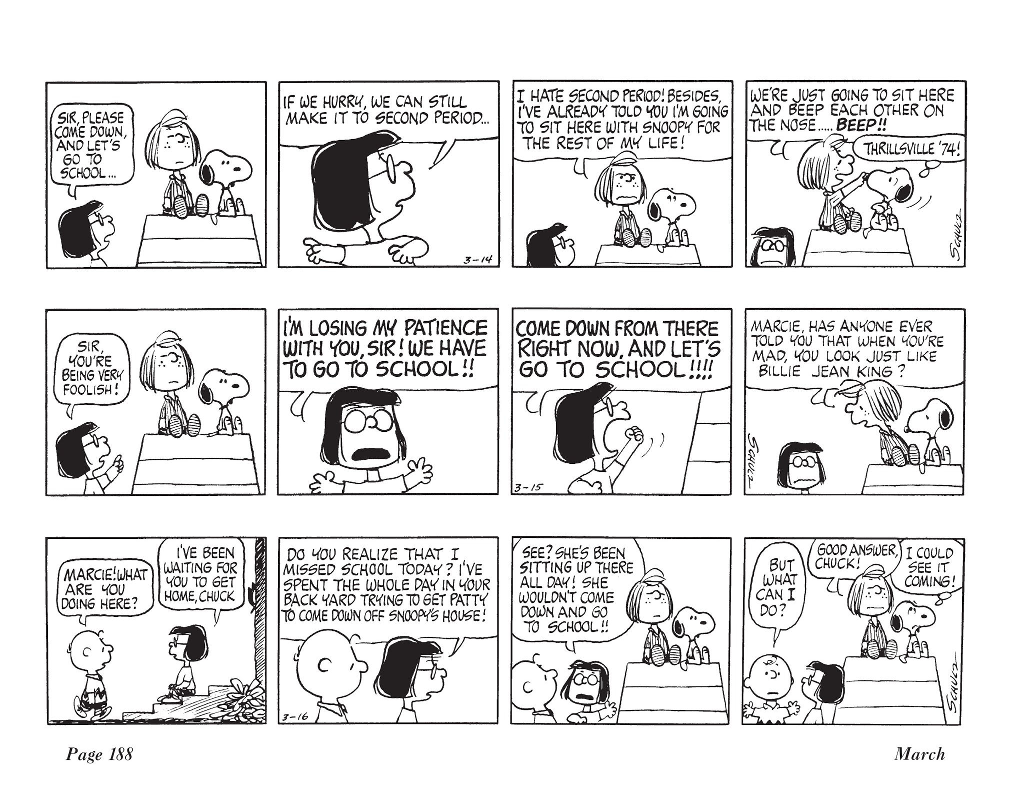 Read online The Complete Peanuts comic -  Issue # TPB 12 - 202