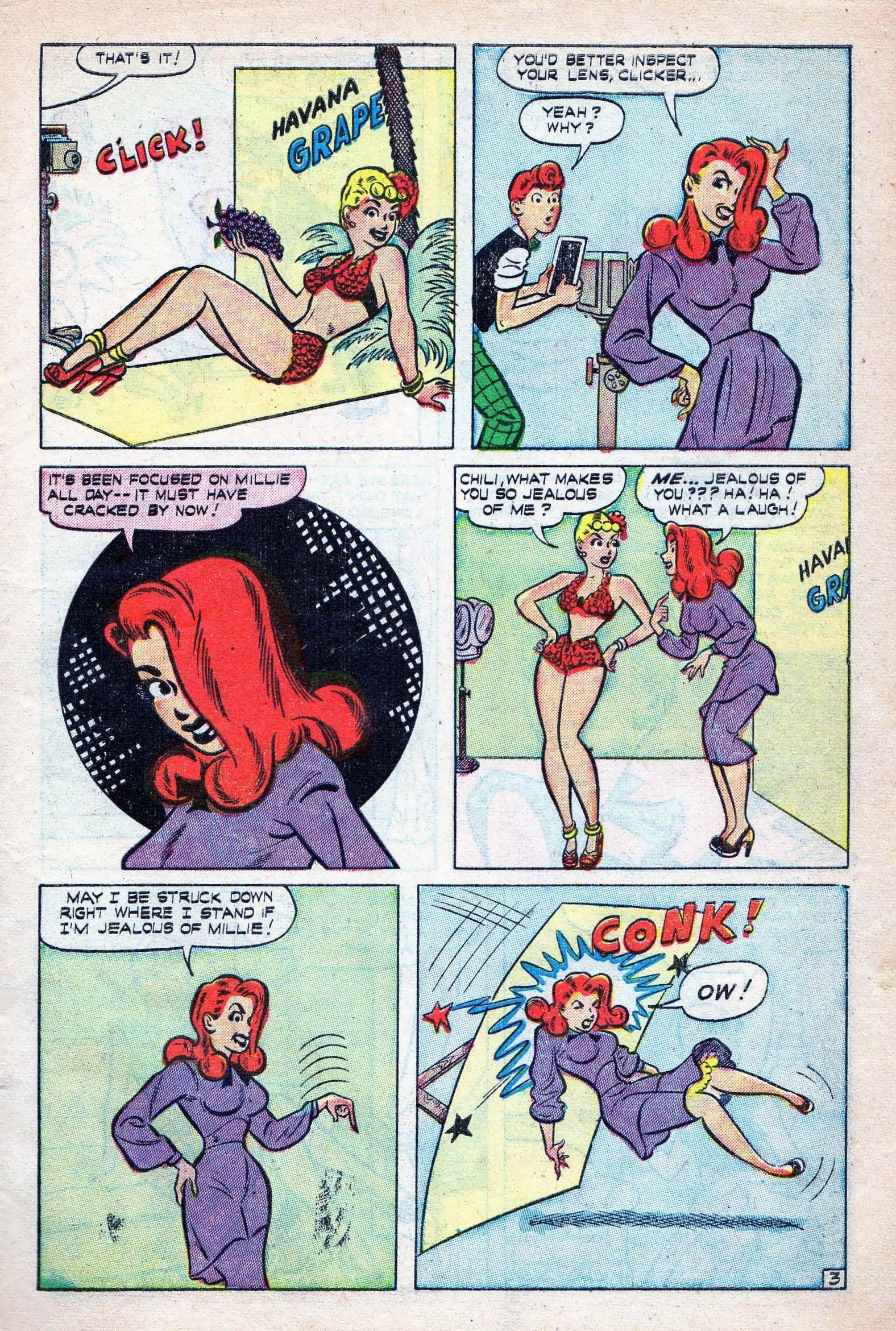 Read online Millie the Model comic -  Issue #21 - 5