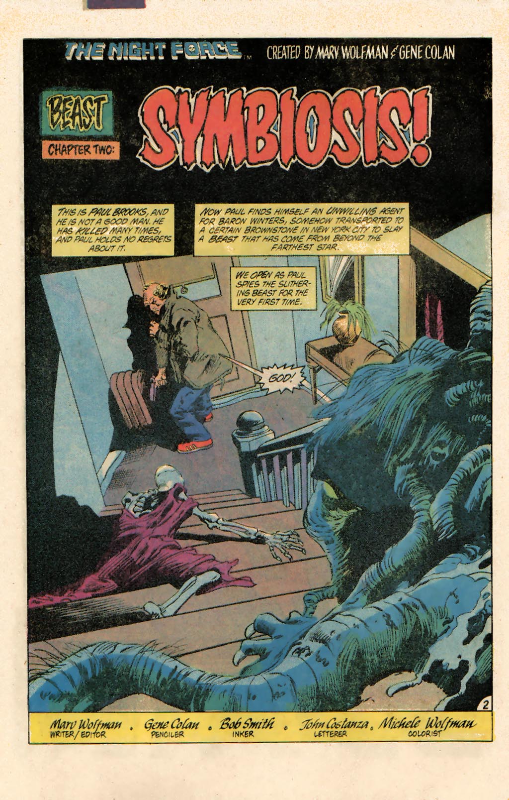 Read online The Night Force comic -  Issue #9 - 4