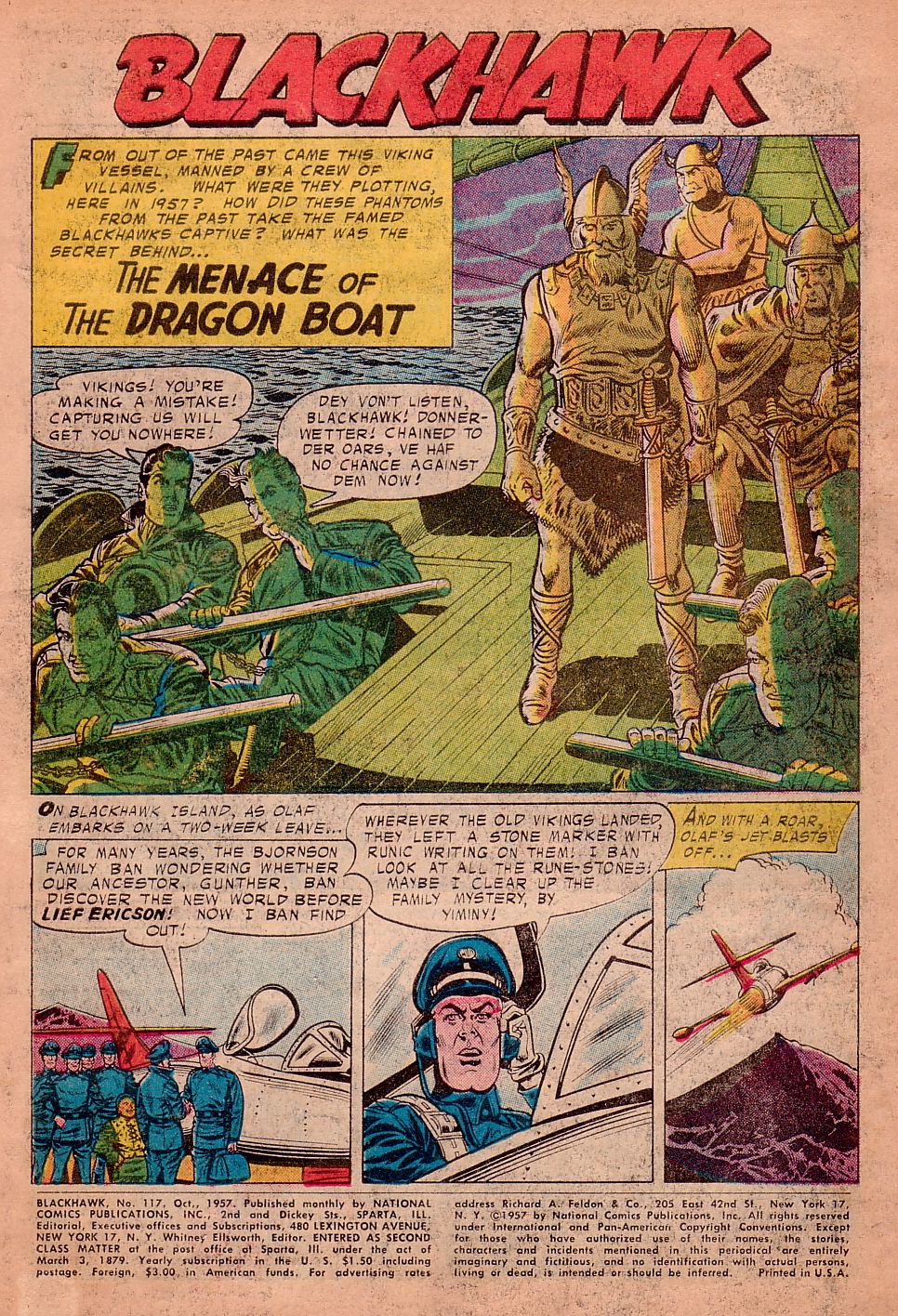 Read online Blackhawk (1957) comic -  Issue #117 - 3