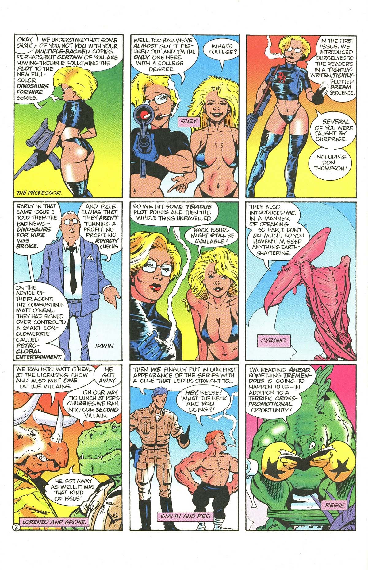 Read online Dinosaurs For Hire comic -  Issue #3 - 4