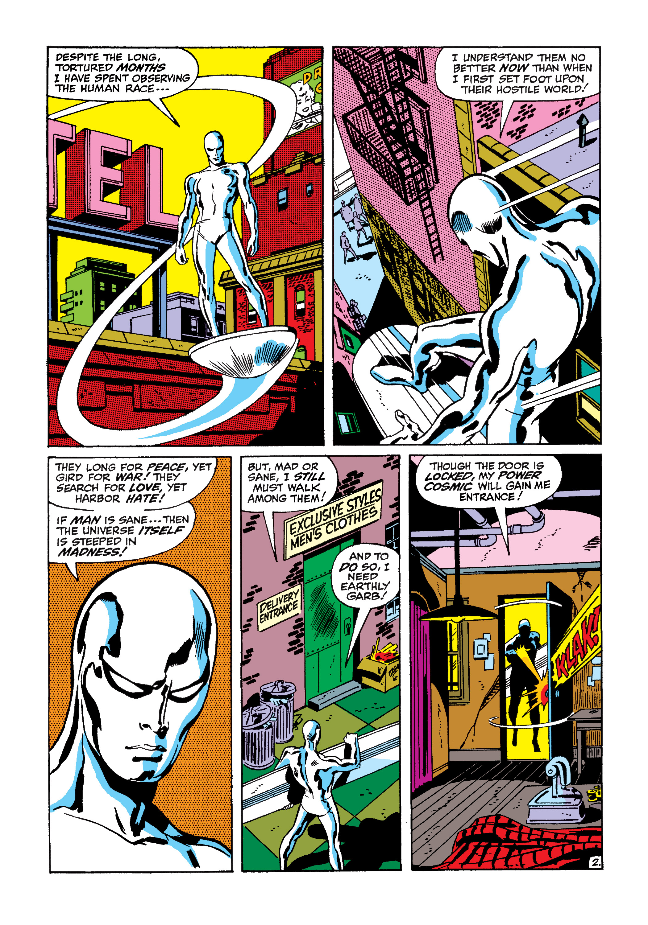 Read online Marvel Masterworks: The Silver Surfer comic -  Issue # TPB 2 (Part 2) - 98