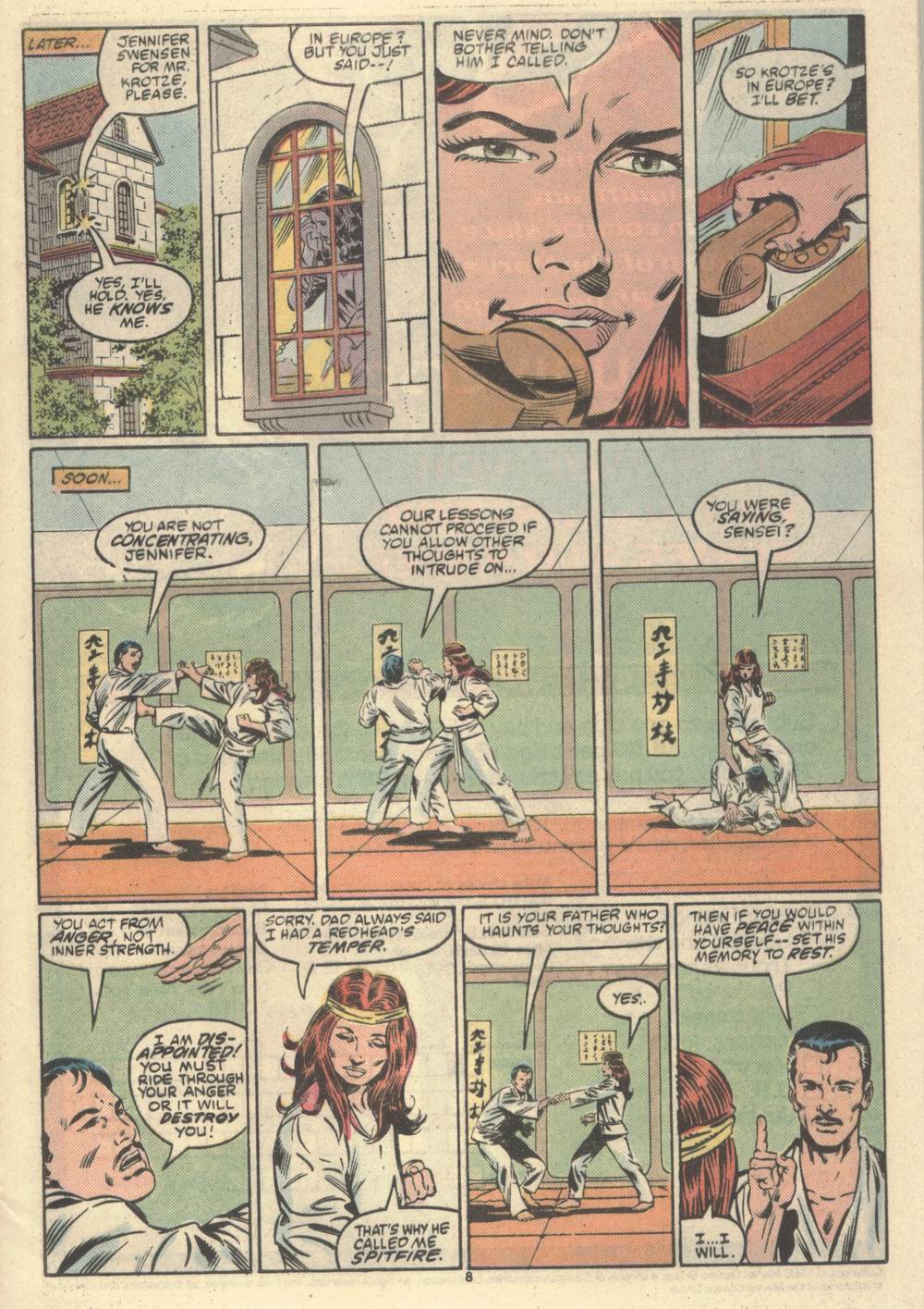 Read online Spitfire and the Troubleshooters comic -  Issue #1 - 9