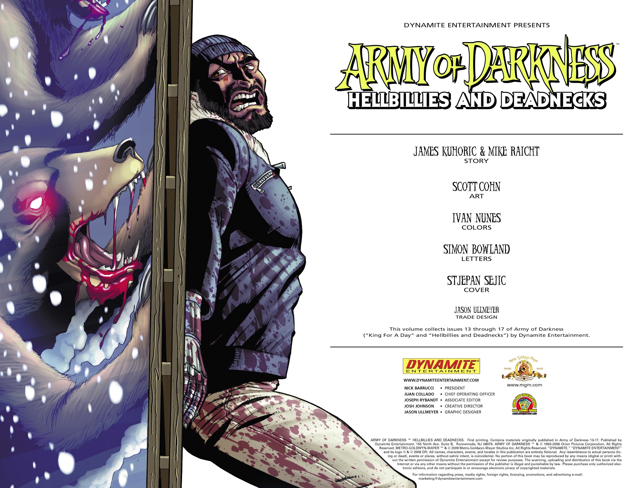 Read online Army of Darkness: Hellbillies and Deadnecks comic -  Issue # TPB - 3