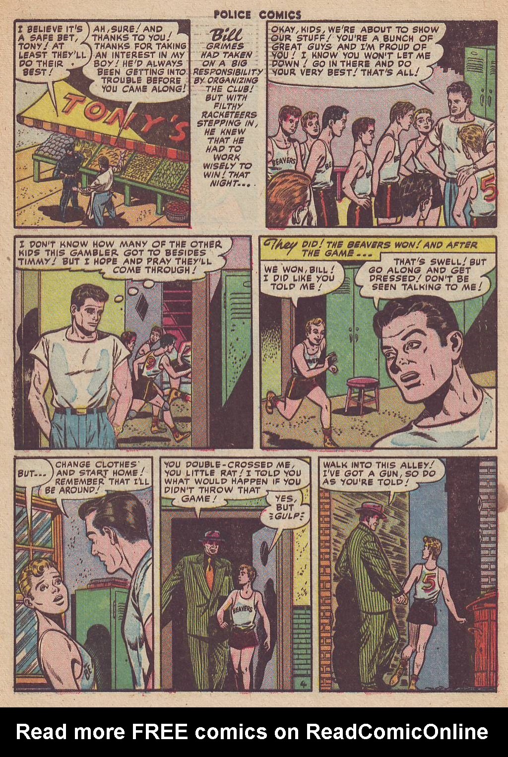 Read online Police Comics comic -  Issue #114 - 32