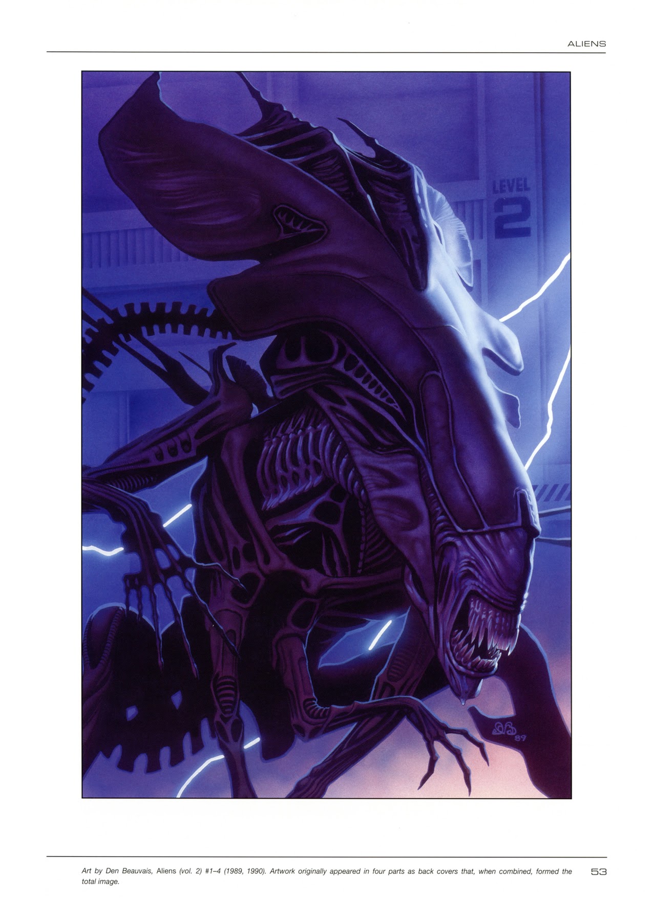 Read online Aliens/Predator: Panel to Panel comic -  Issue # TPB (Part 1) - 49