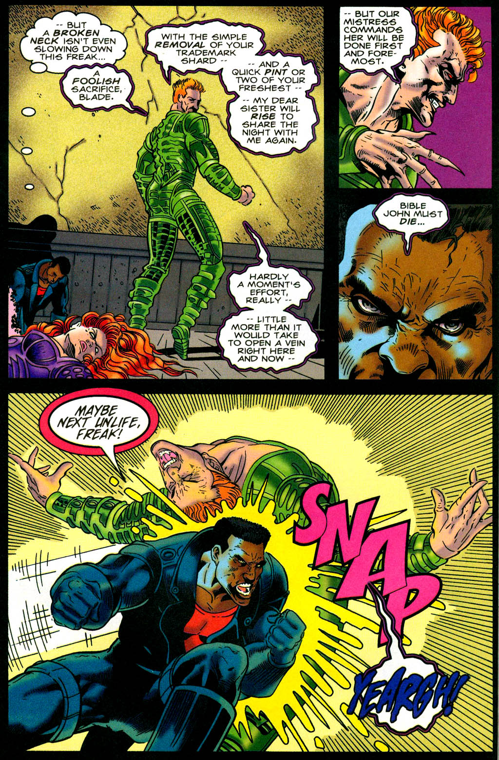 Read online Blade: The Vampire-Hunter comic -  Issue #9 - 11