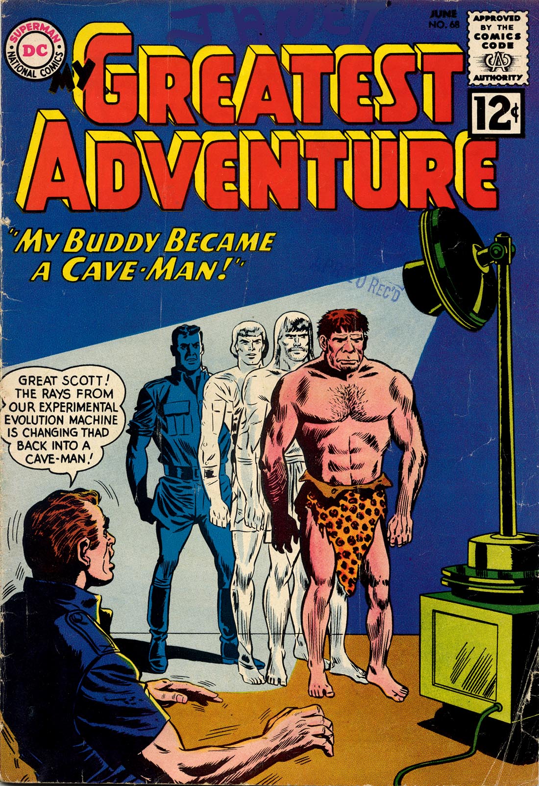 Read online My Greatest Adventure comic -  Issue #68 - 1